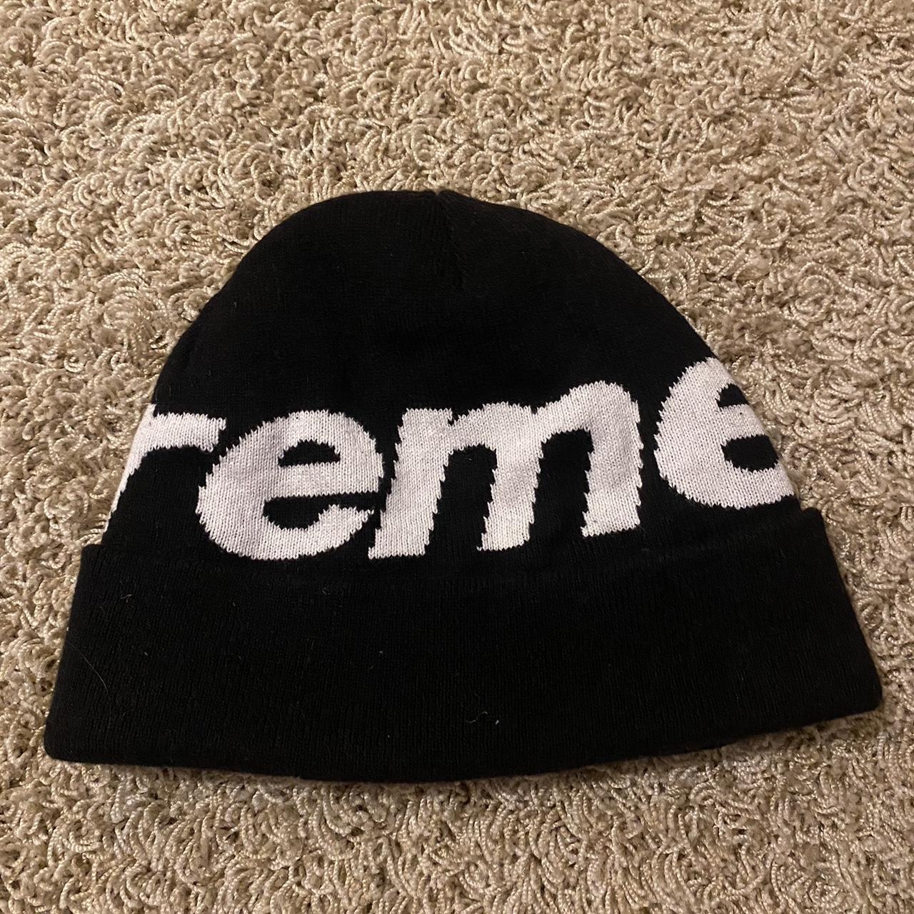 Supreme Big logo beanie (FW23) Bought from supreme - Depop