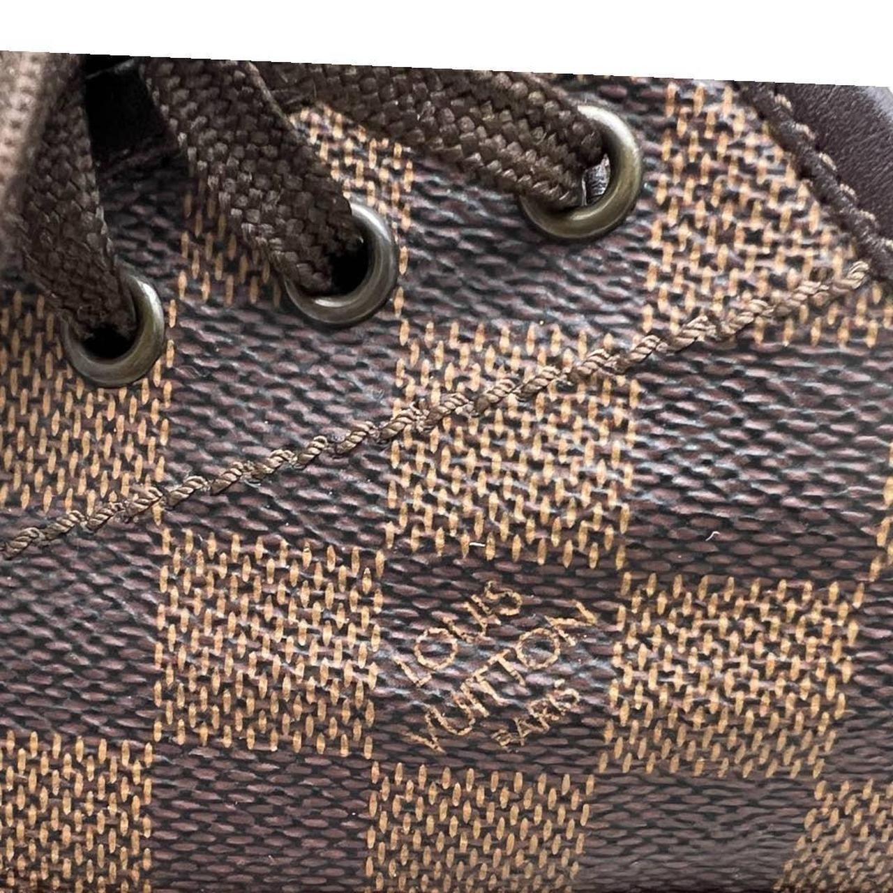 Louis Vuitton, Shoes, Louis Vuitton Damier Ebene Canvas And Leather  Sneakers Size 9 Authenticated