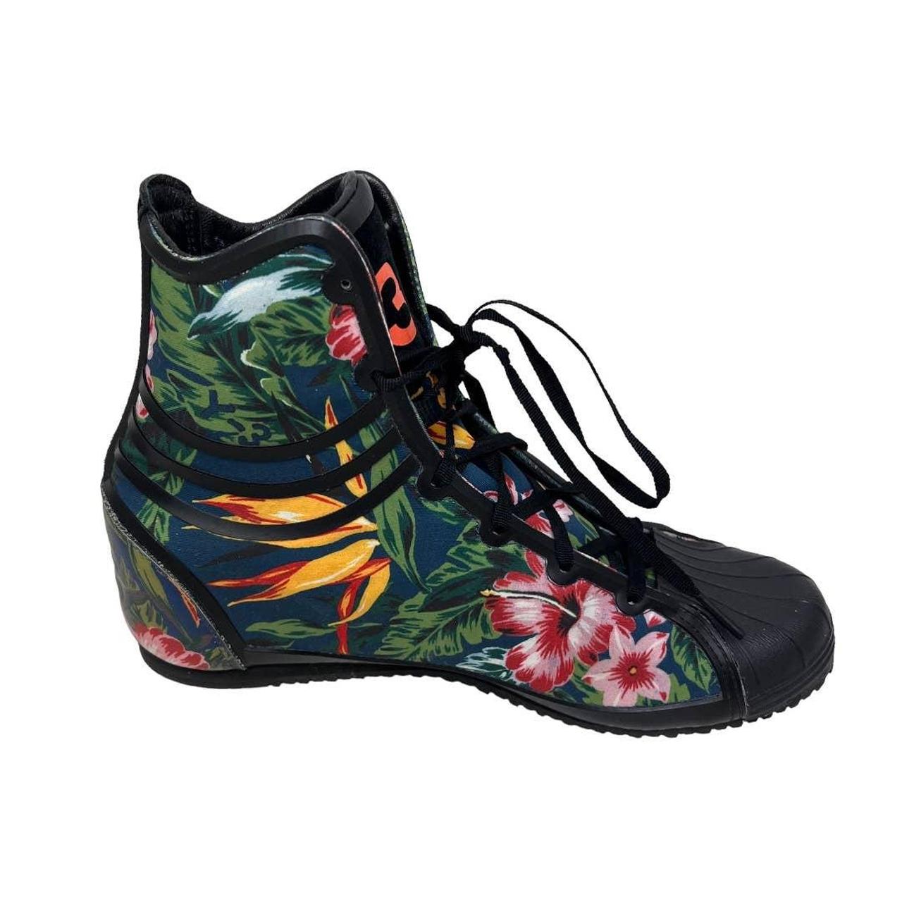 Adidas Y-3 Yohji Yamamoto Nicke Floral High Depop