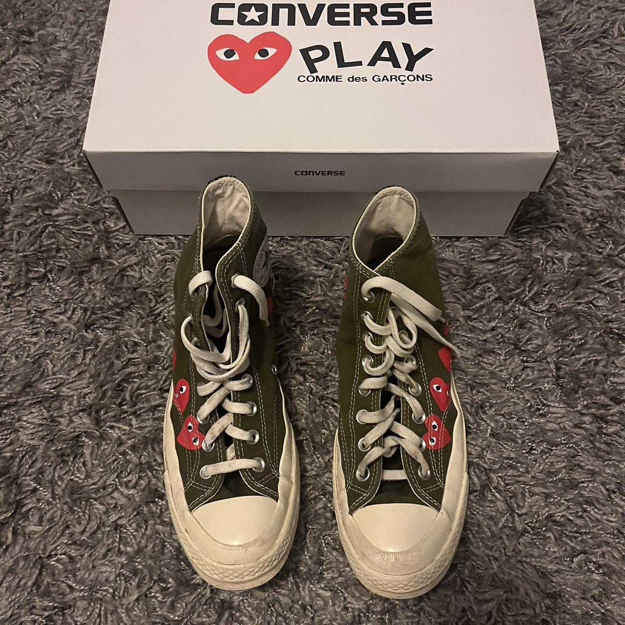 comme des garcons chuck taylors