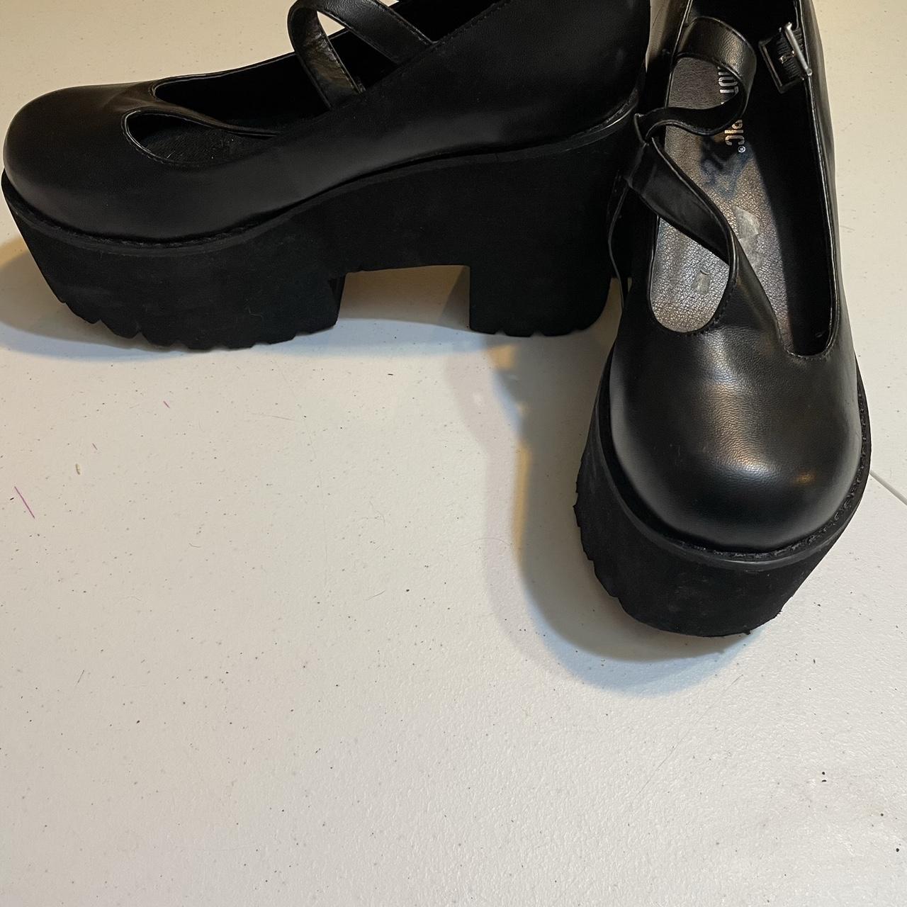 Platform shoes from hot topic…barley every worn Depop