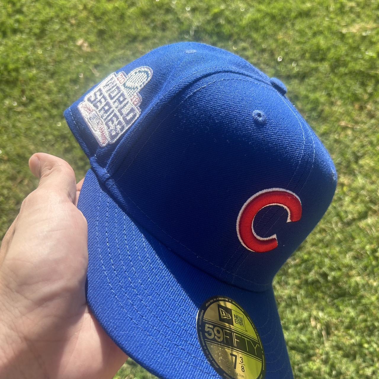 Chicago Cubs hat club 7 3/8 hotsell fitted