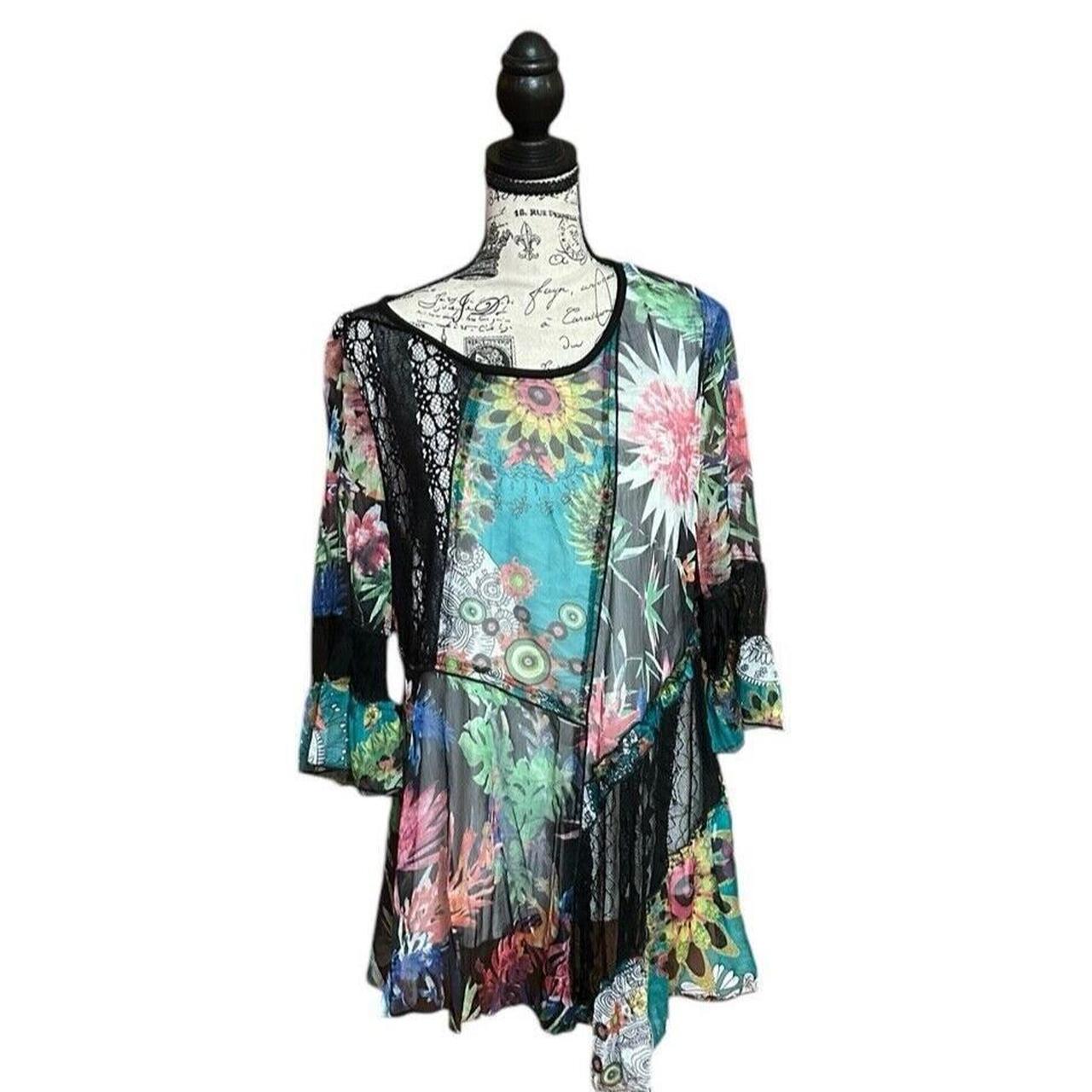 Source Unknown Women's Top - Black - M – Medium g… - image 1