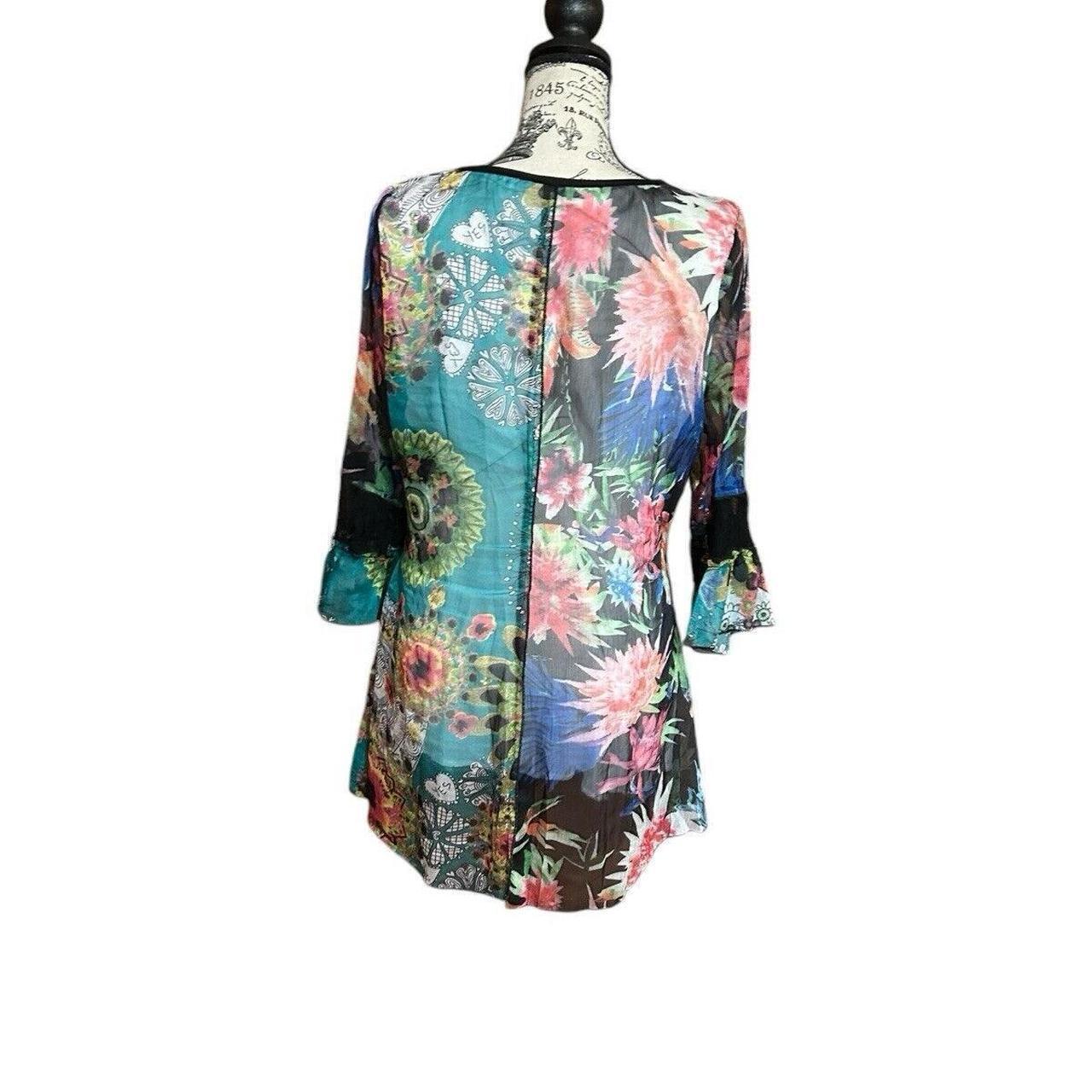 Source Unknown Women's Top - Black - M – Medium g… - image 3