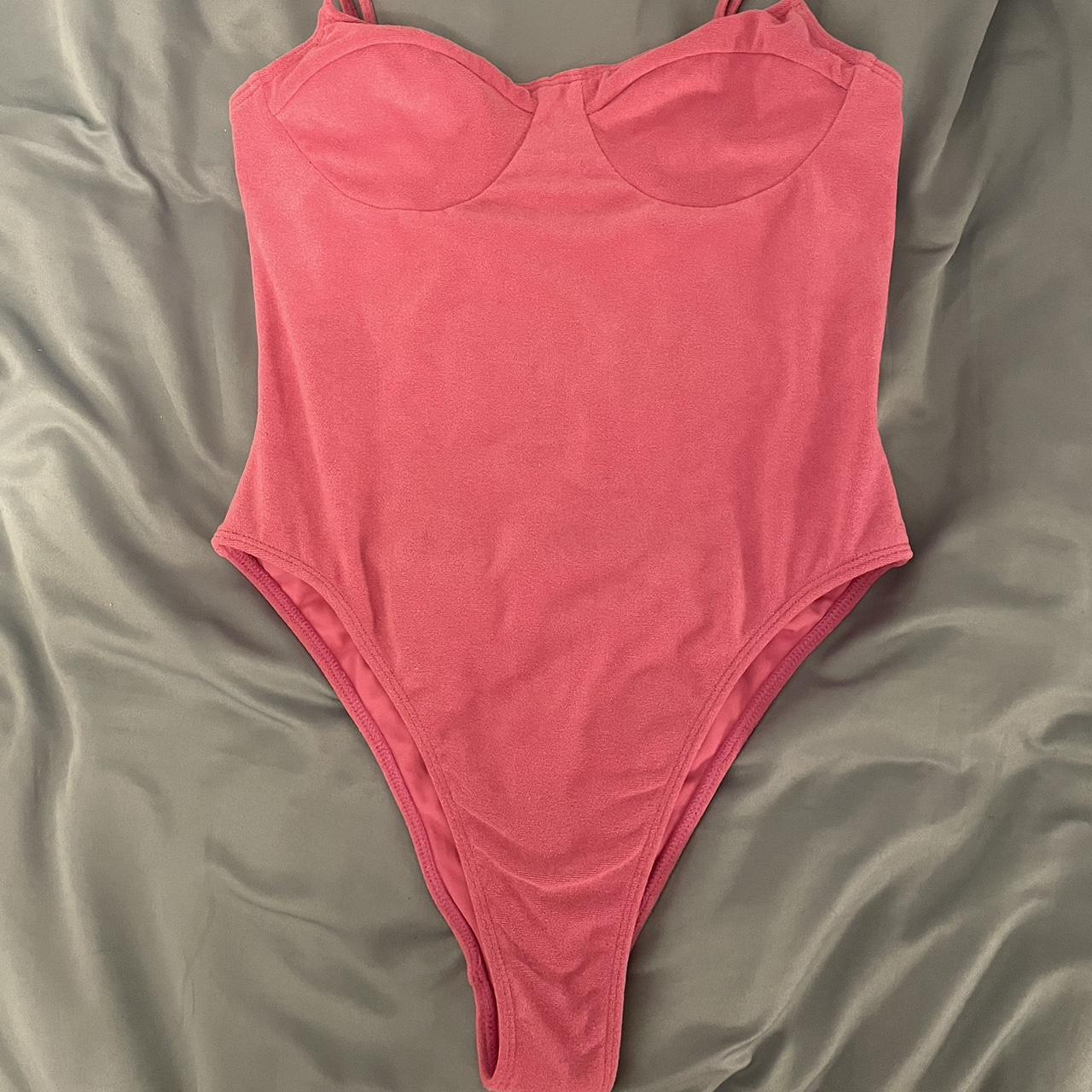 PacSun Women's Pink Swimsuit-one-piece (2)