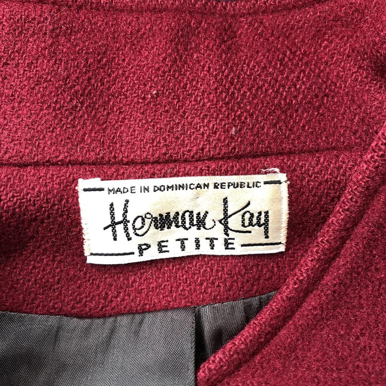 1980's Herman Kay wool coat! I love their classic... - Depop