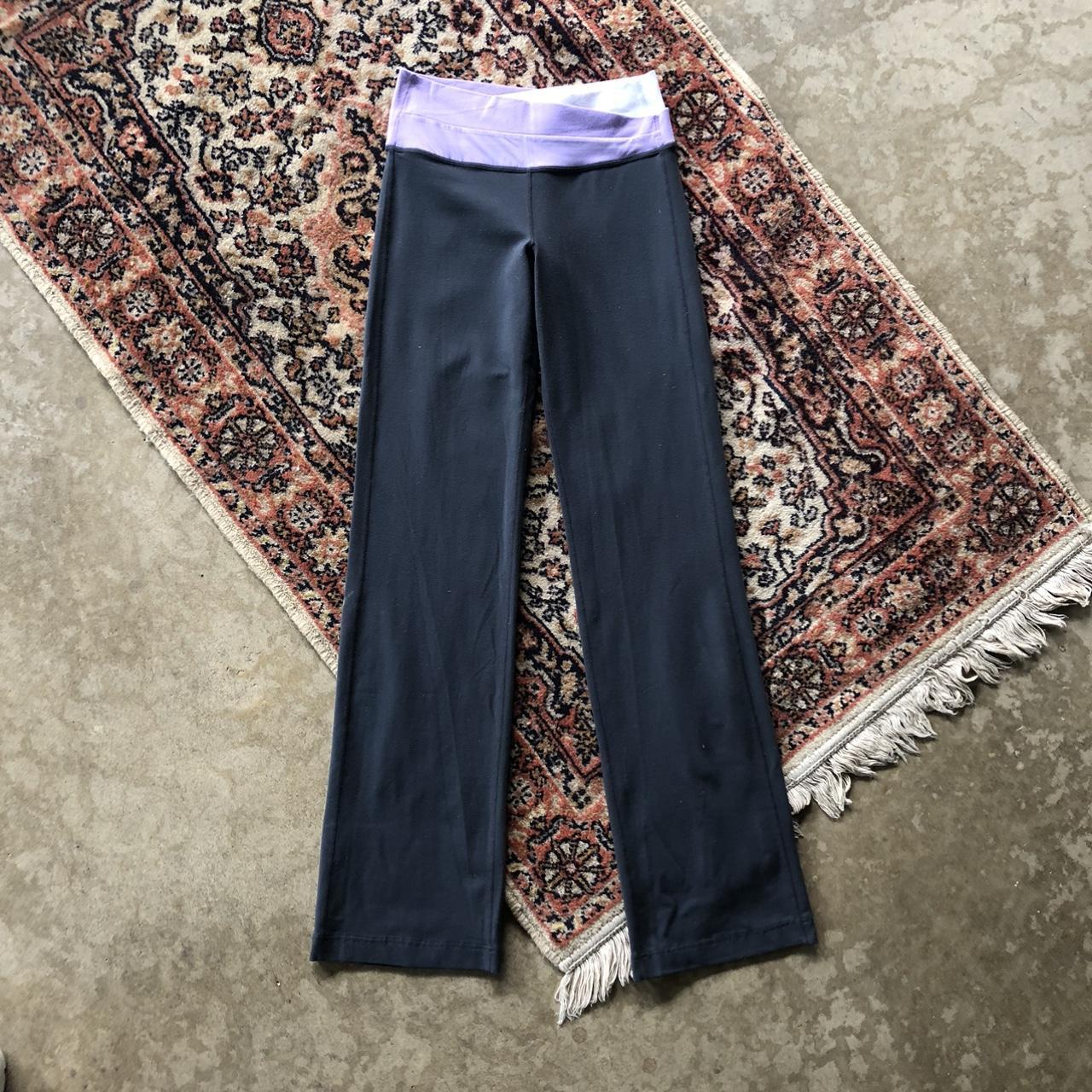 Classic pair of lululemon yoga pants. Cool slate - Depop
