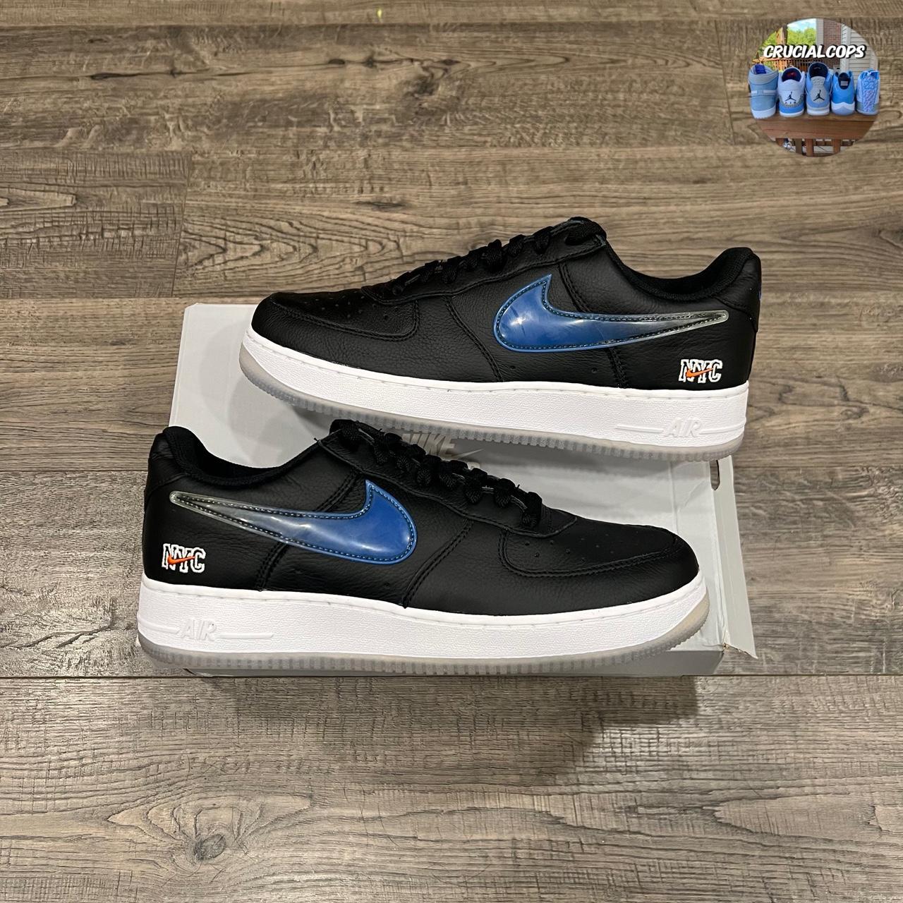 Nike Men's Sneakers Black/Blue US – Nike Air Force Kith
