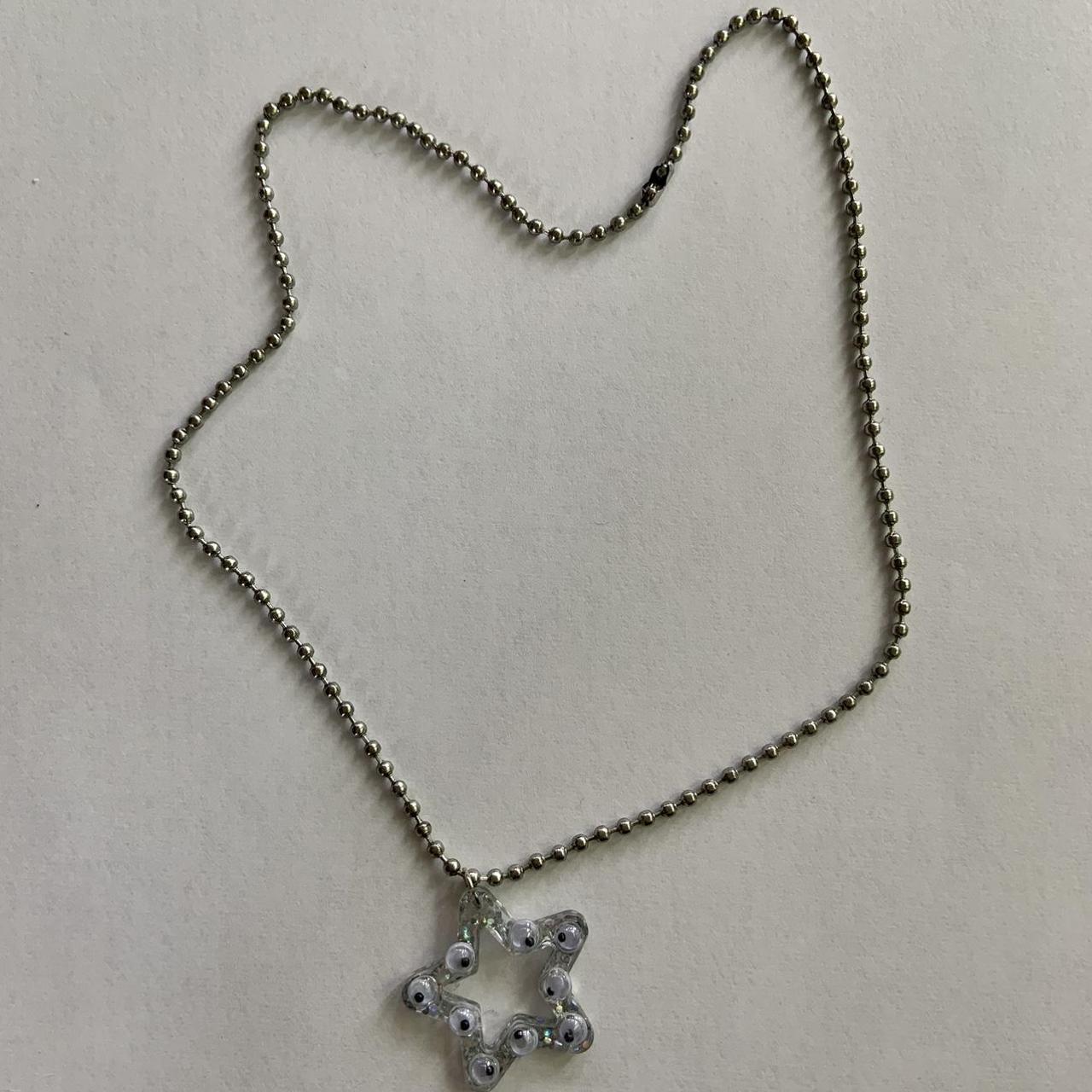 biblically accurate star angel necklace 🌀🫧 handmade... - Depop