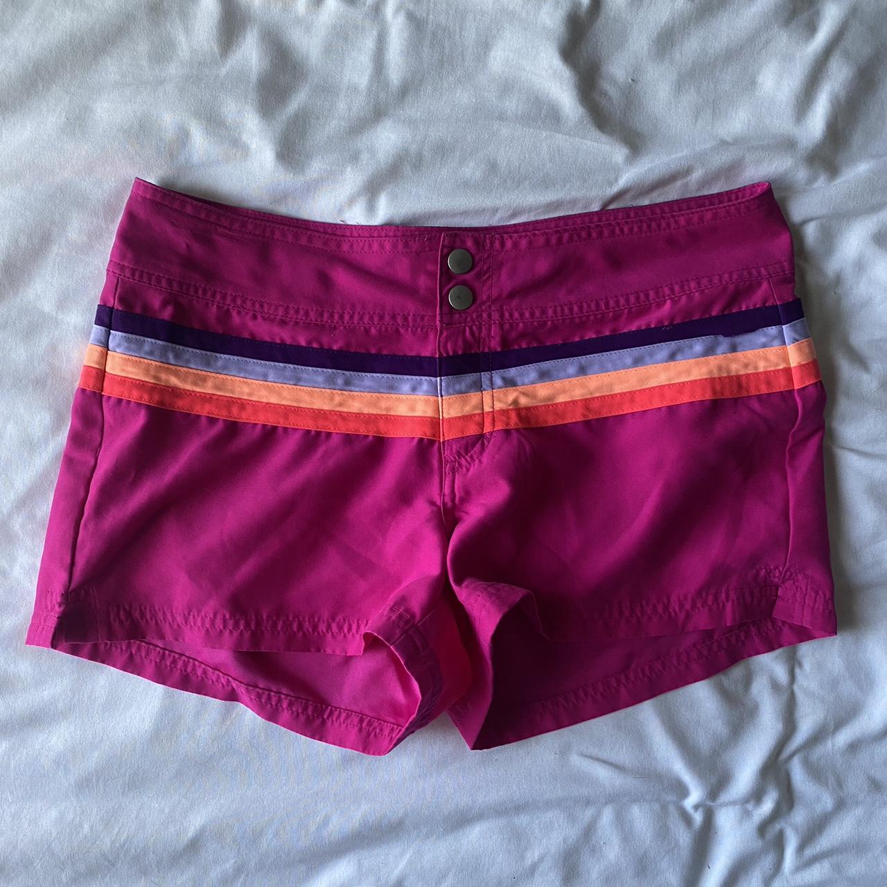 Old Navy Multicolor Shorts Color Magenta The Depop