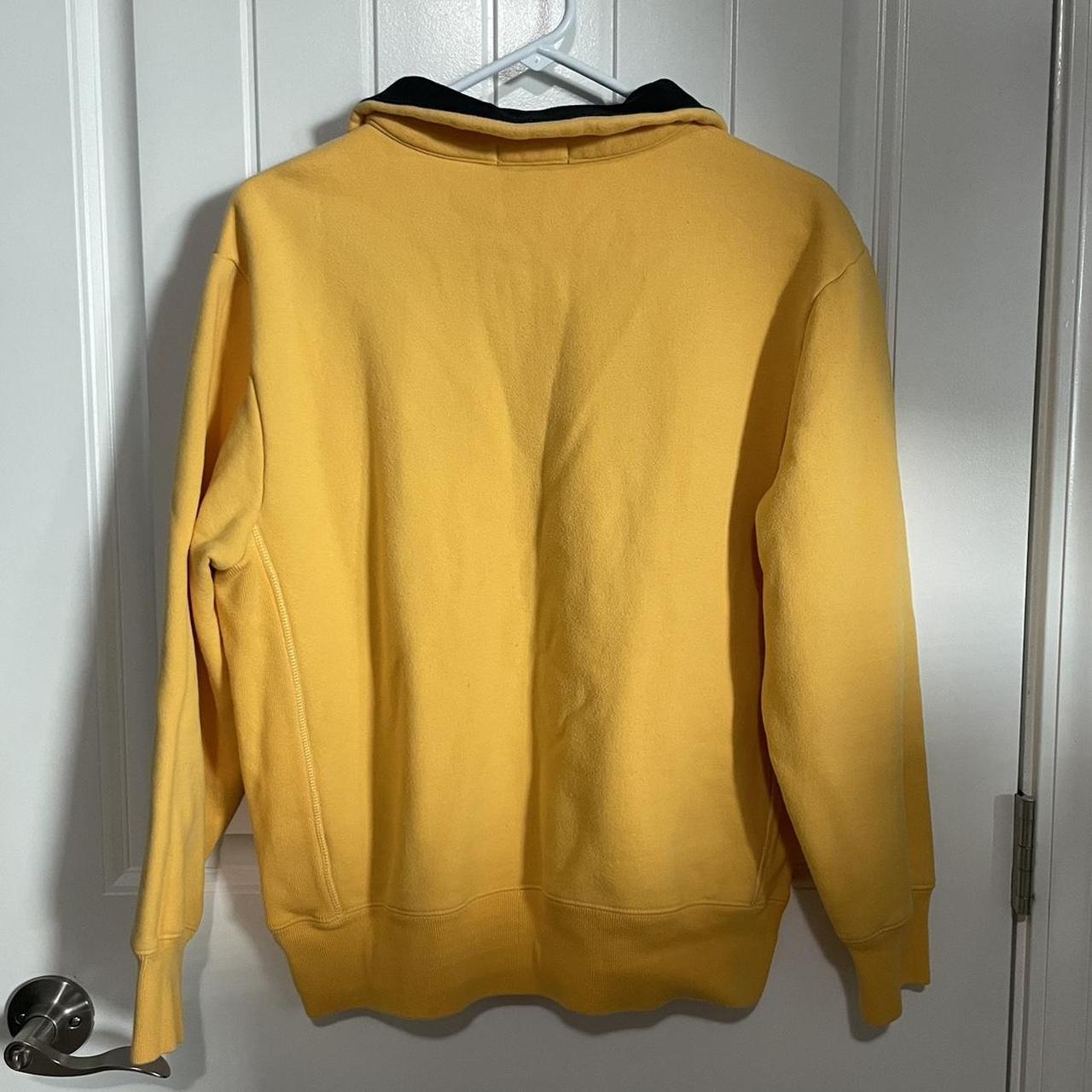 Nautica Men's Yellow and Navy Sweatshirt (2)