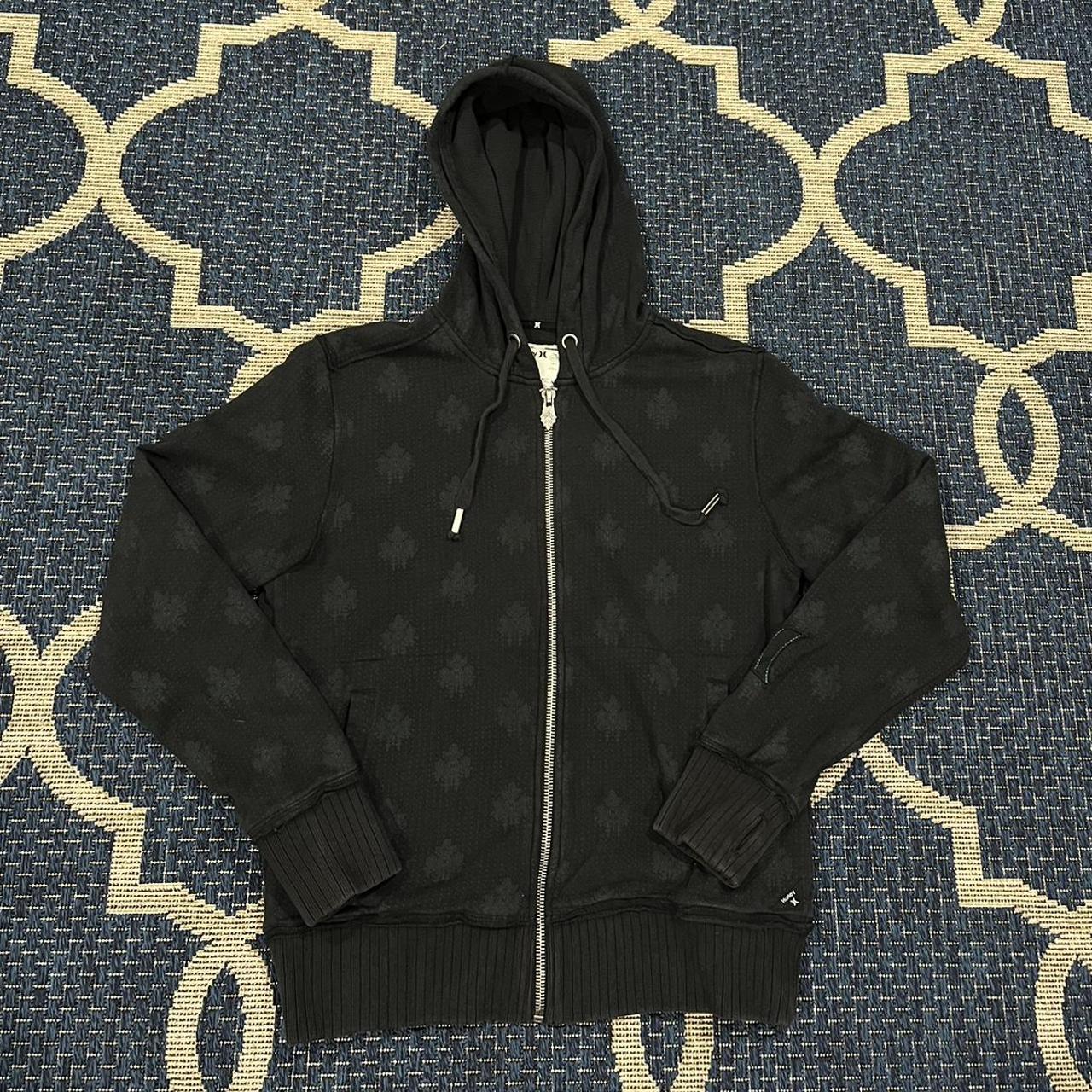 Hurley Men's Black Jacket | Depop