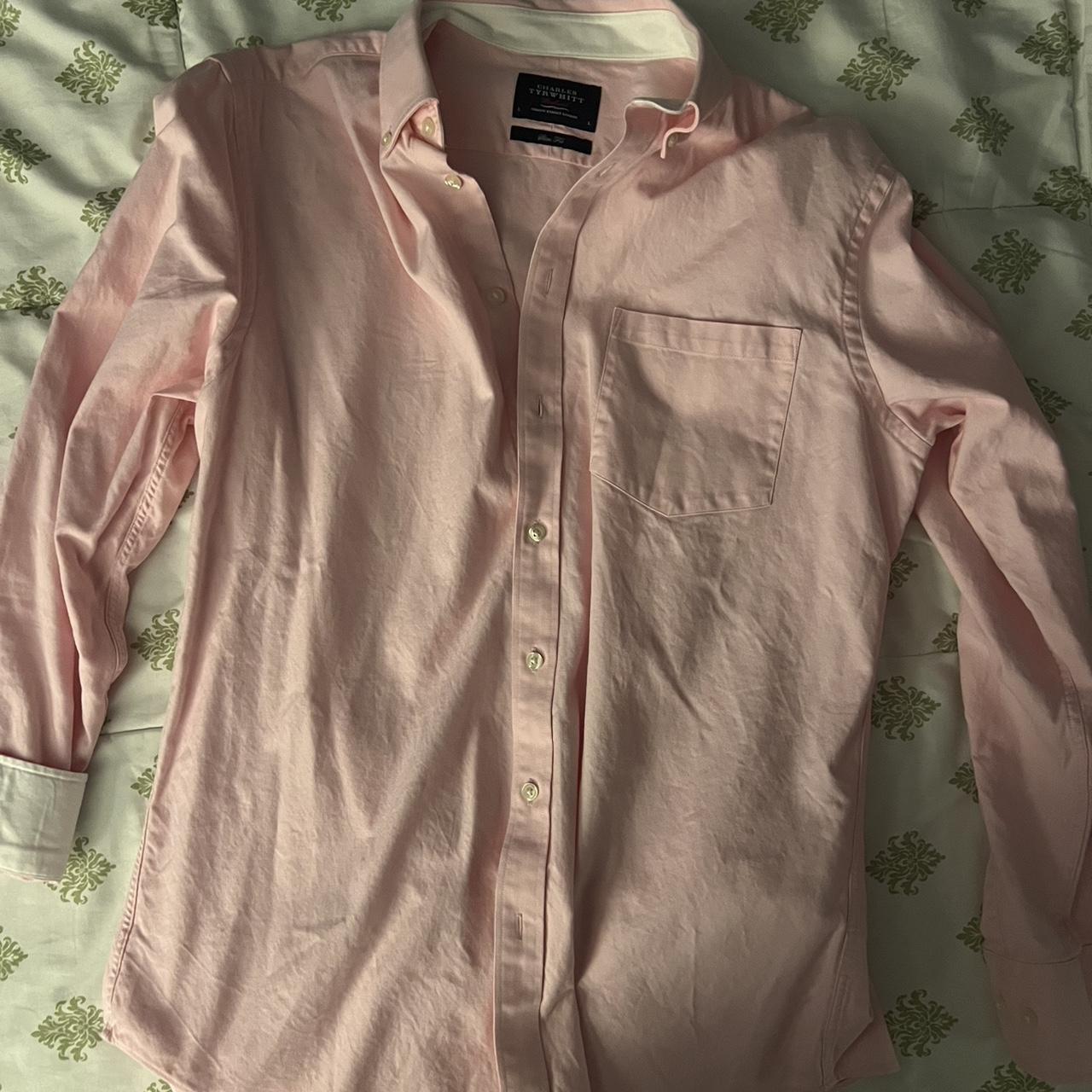 Charles Tyrwhitt Men's Pink Shirt
