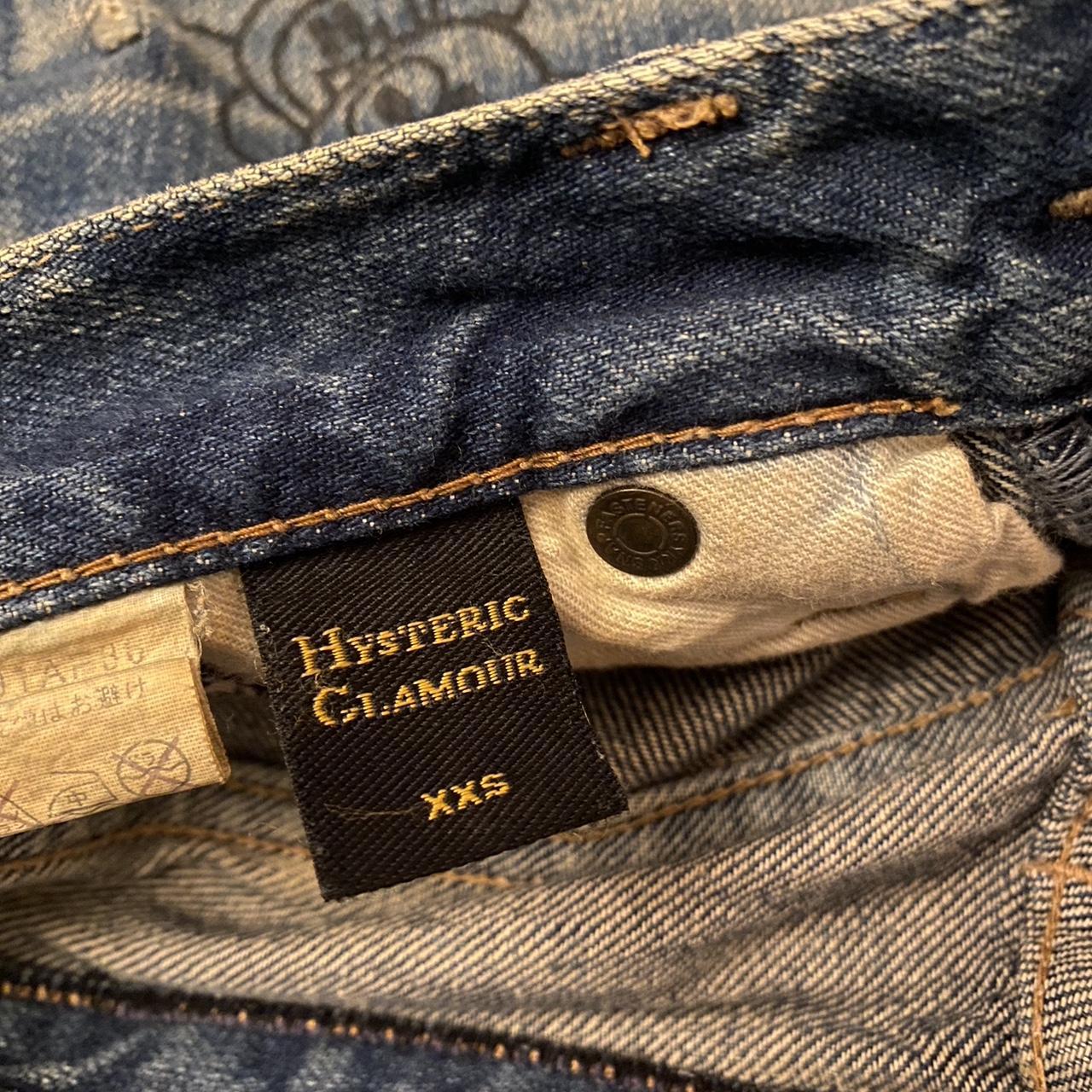 Hysteric Glamour Women Denim Jeans Size xxs Please... - Depop