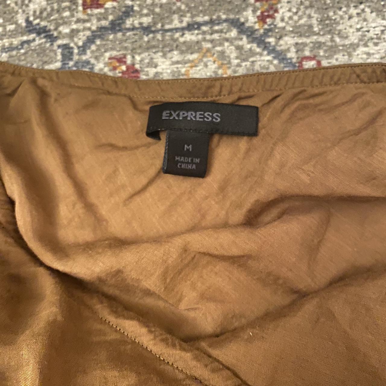 Express women’s brown fairycore skirt Really cute... - Depop