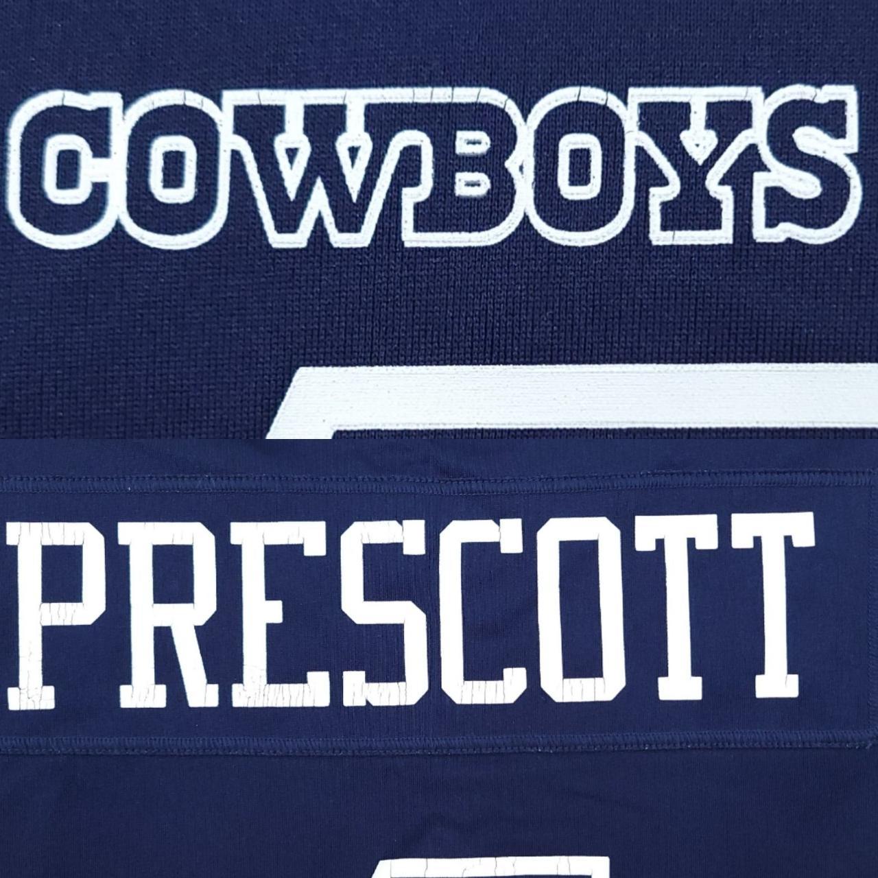 Nike NFL On Field Dallas Cowboys Jersey 4 Dak - Depop