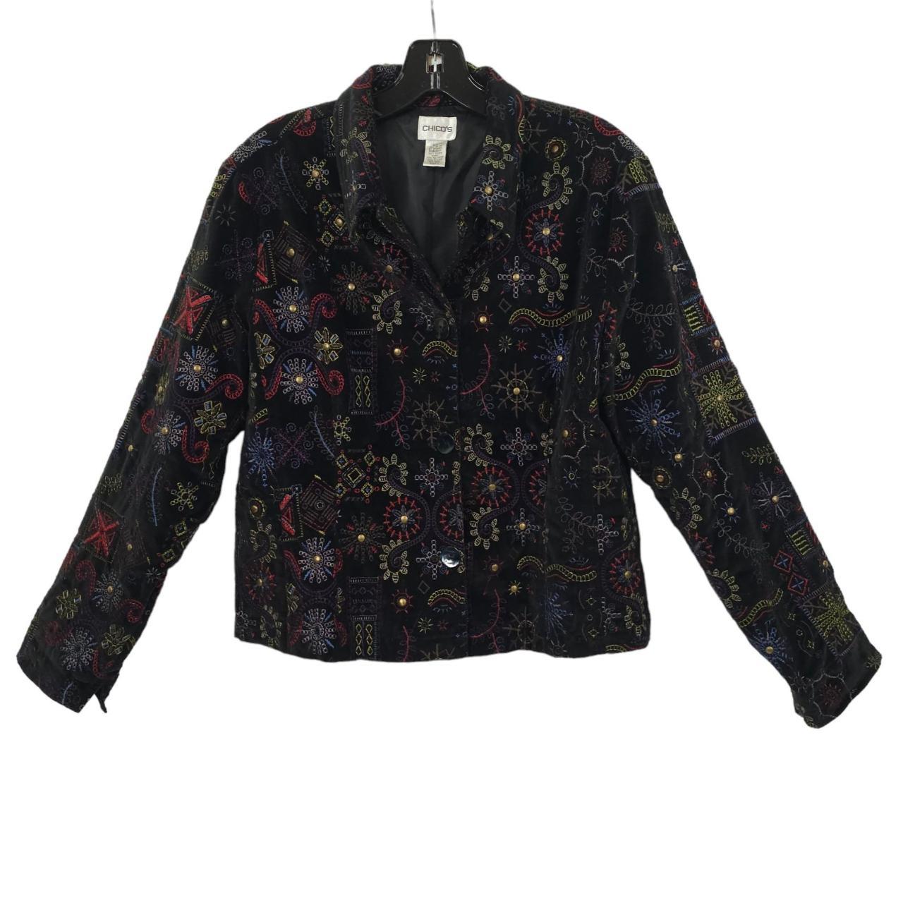 Chicos embroidered outlet jacket