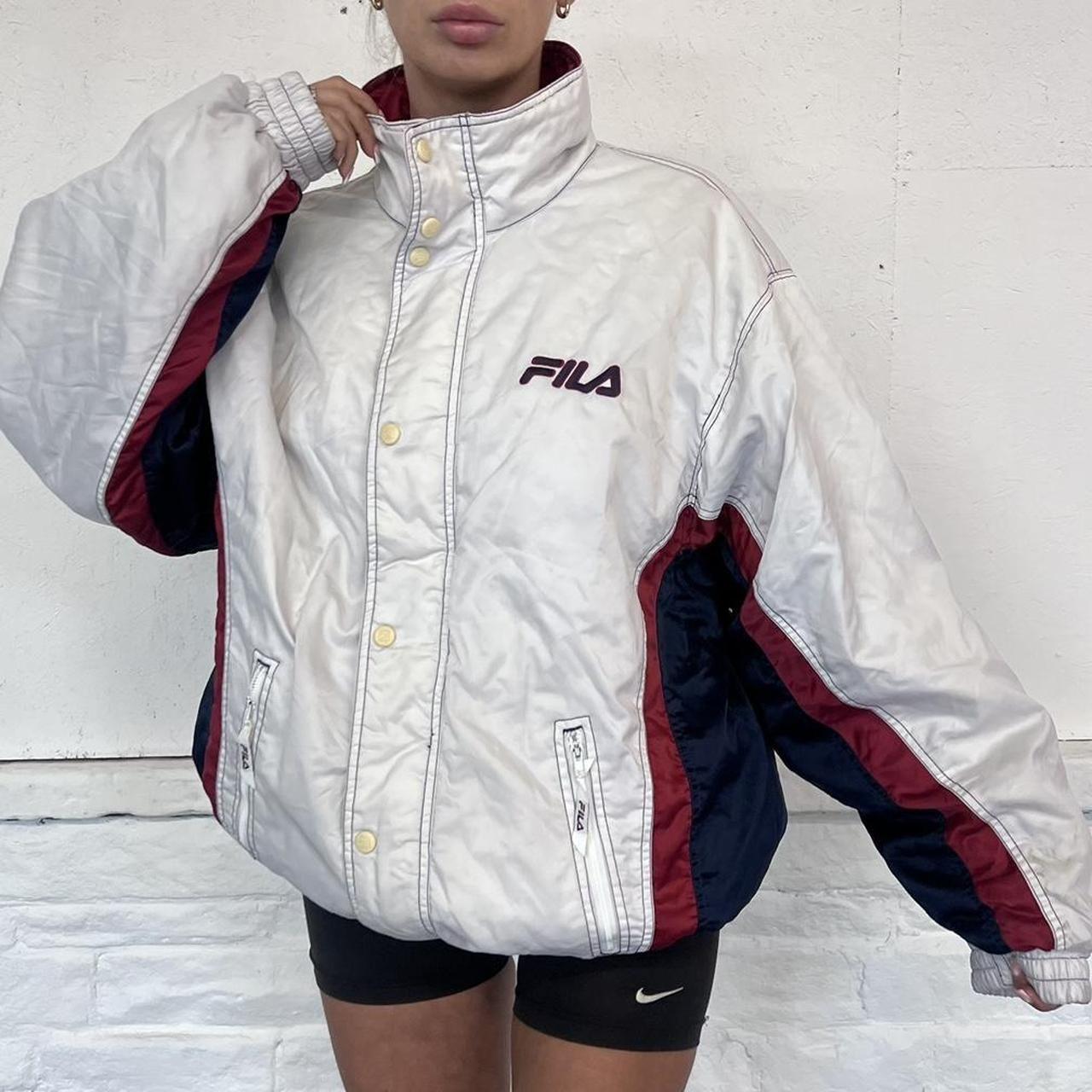 Fila white coat best sale