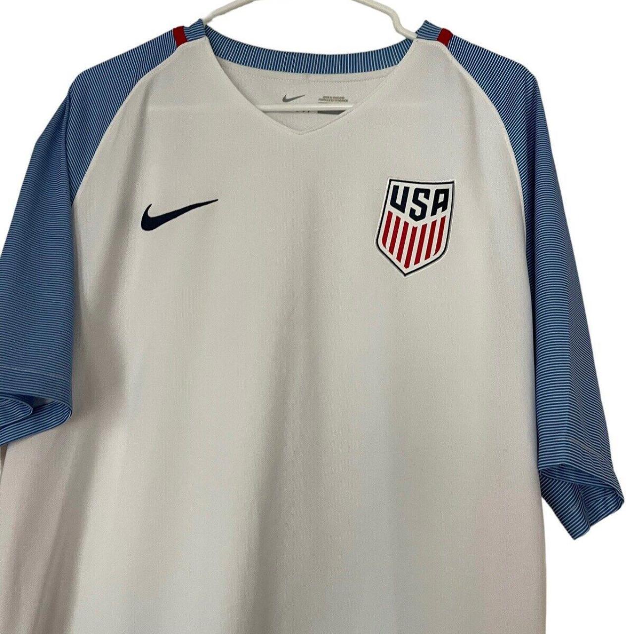 Men's Nike White USMNT 2016 Home Soccer Jersey