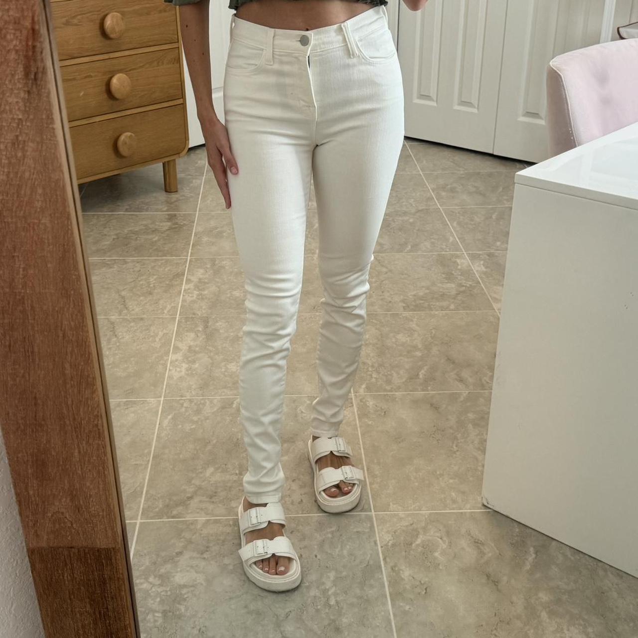 J Brand Women's Jeans White/Cream 25