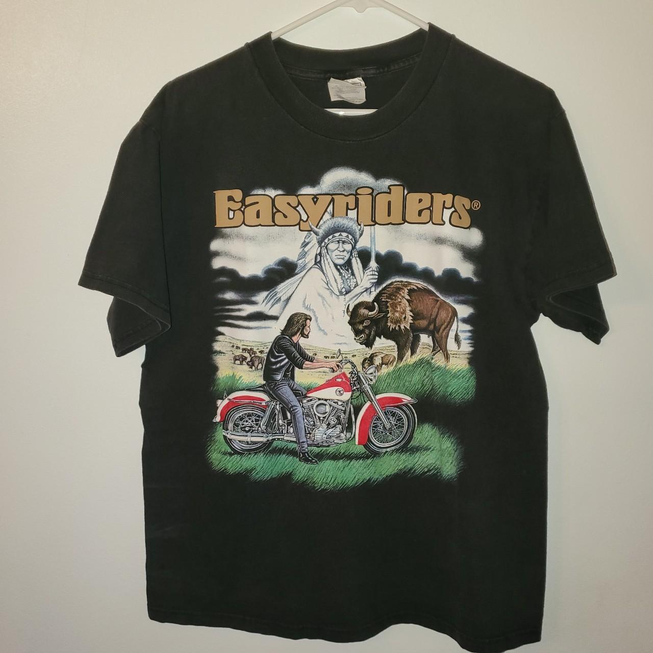 Easyriders Columbus, Ohio Vintage 90s Motorcycle - Depop