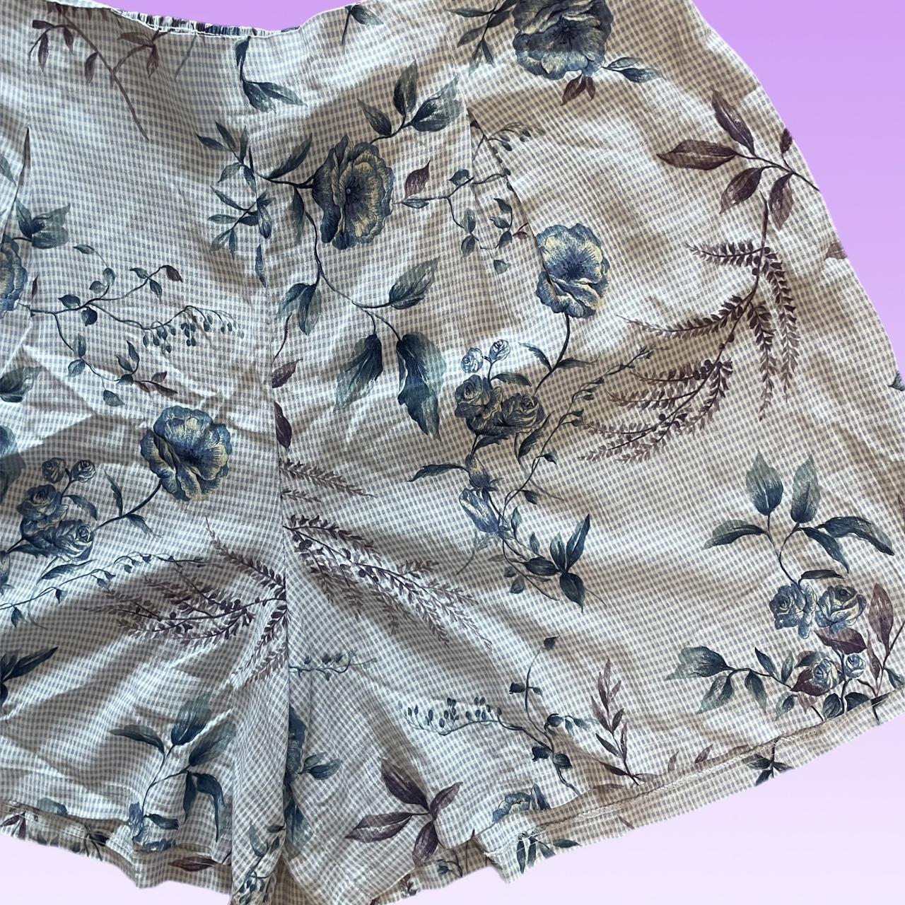 cute vintage y2k plus size elastic shorts brand... Depop