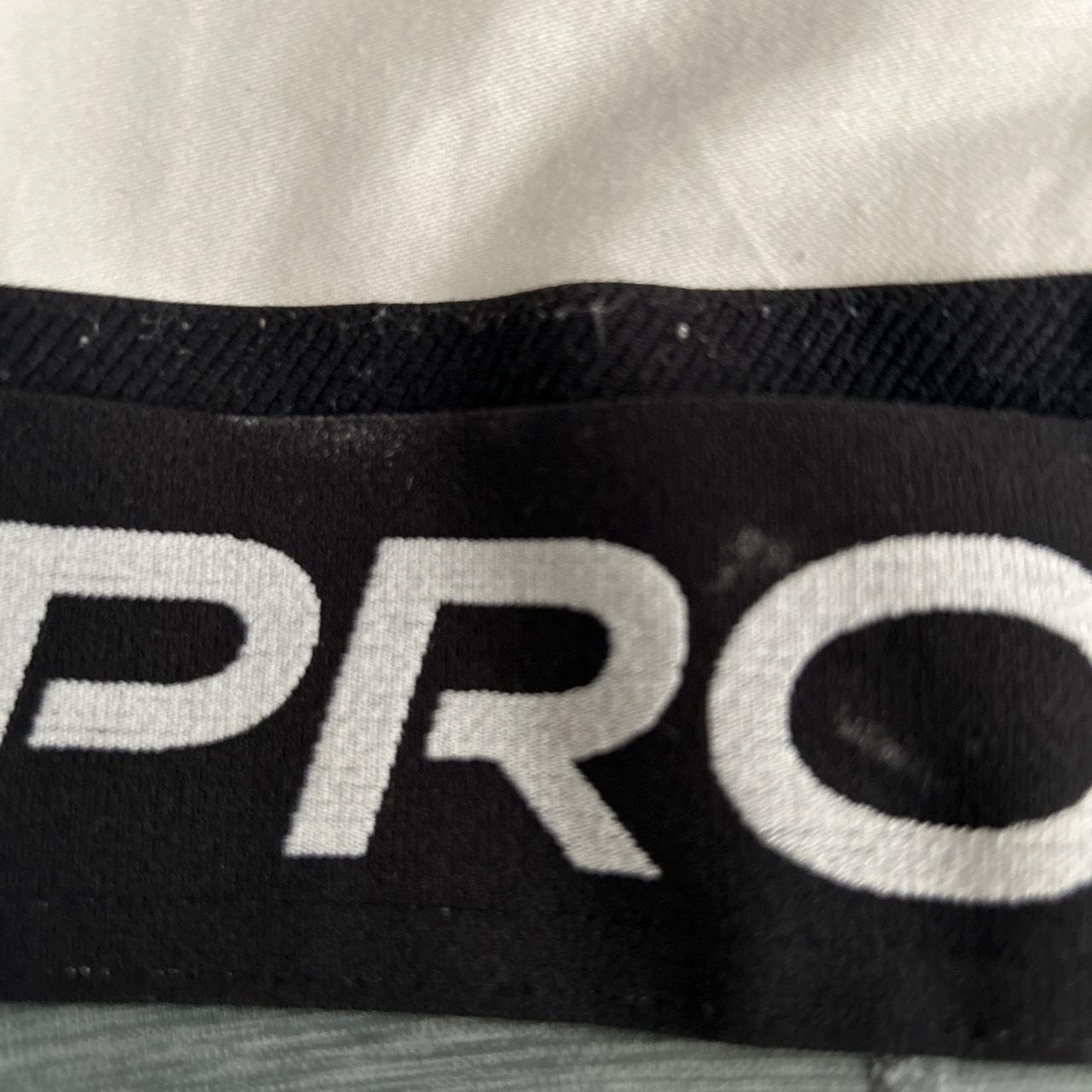 grey nike pro shorts 3 inch