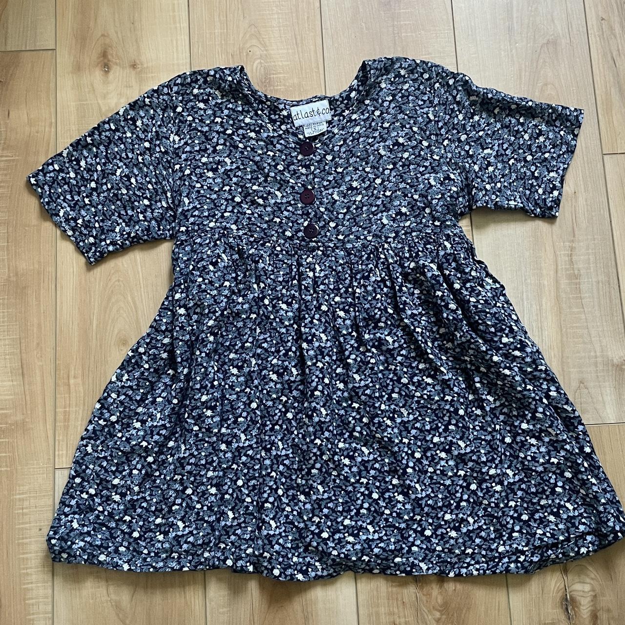 90s floral babydoll dress deals