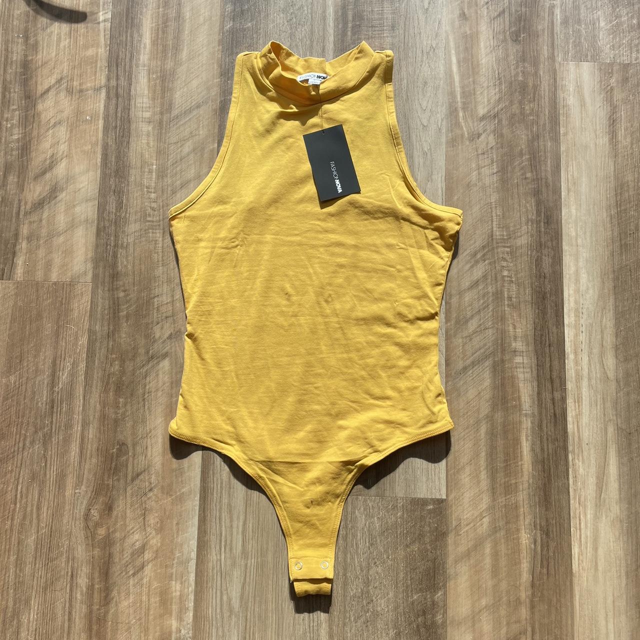 Fashion nova yellow clearance jumpsuit