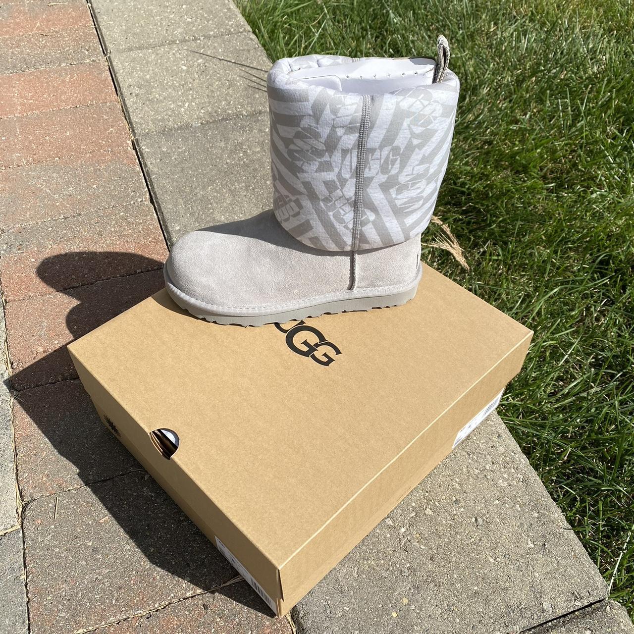 Ugg classic short metallic on sale snake