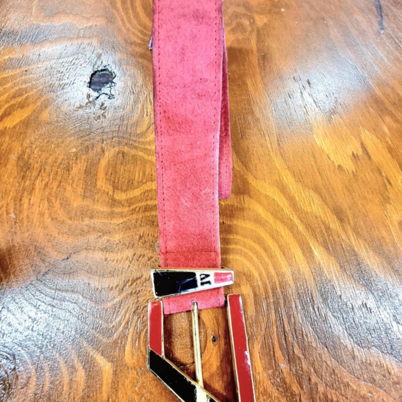 Women's Red Belt Depop