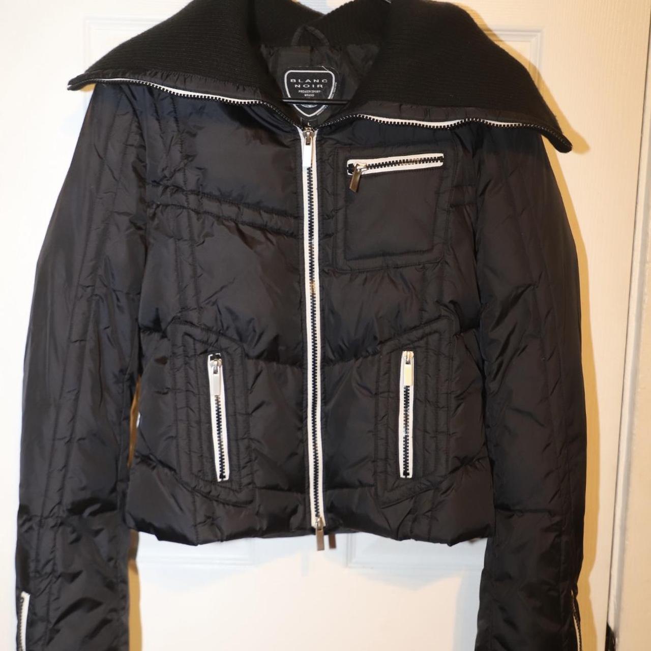 BLANC NOIR puffer jacket used once super comfy