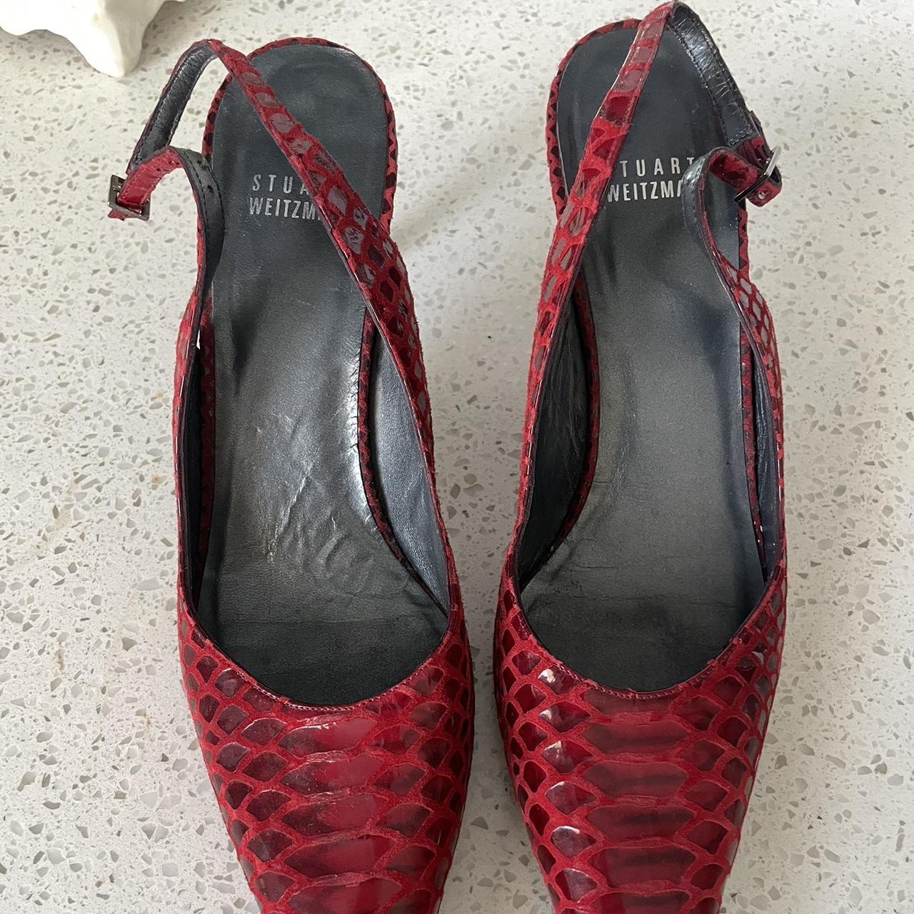 stuart weitzman red heels