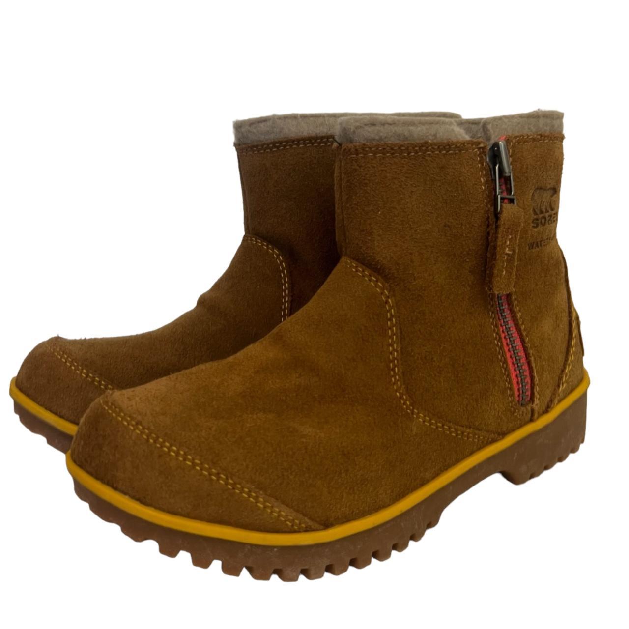 Sorel Women's Tan Boots Depop