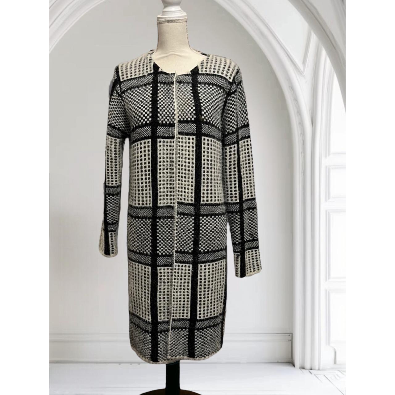 Plaid duster cardigan best sale