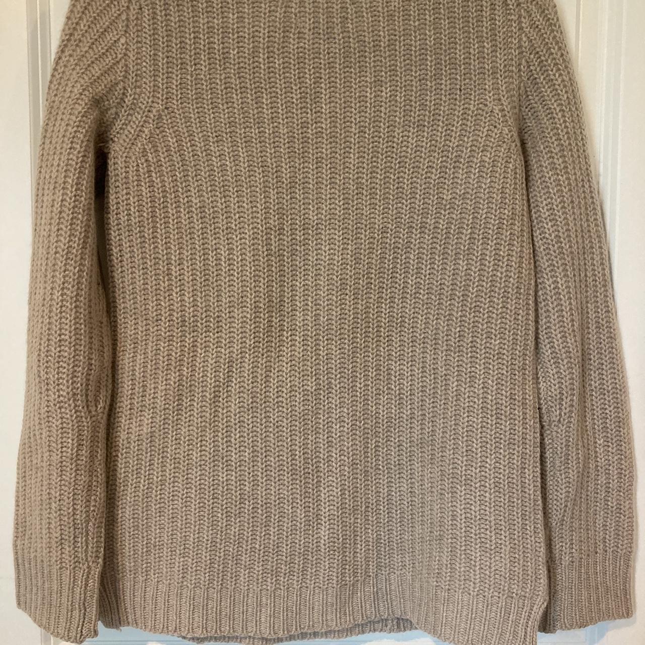 Cute cashmere light brown sweater for fall! Brand is... - Depop