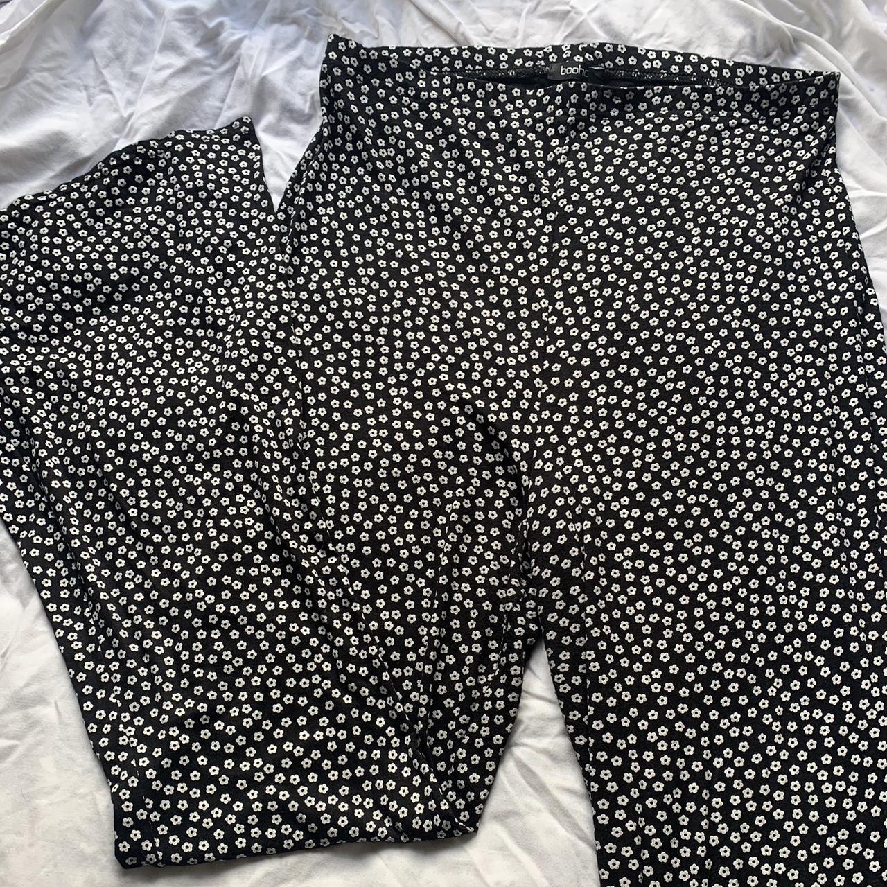 boohoo white leggings