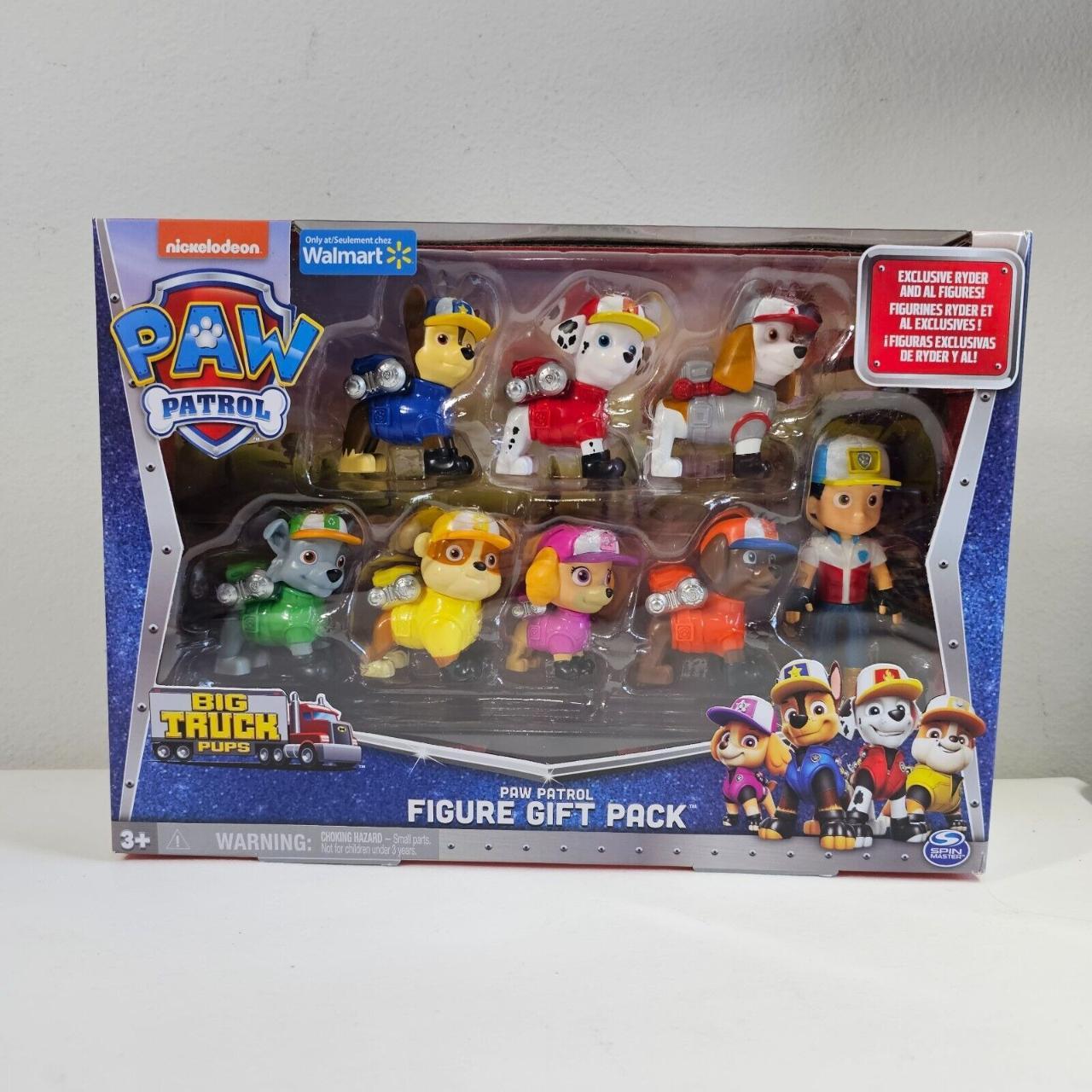 Nickelodeon Paw Patrol Big Truck Pups 8 Piece Figure... - Depop