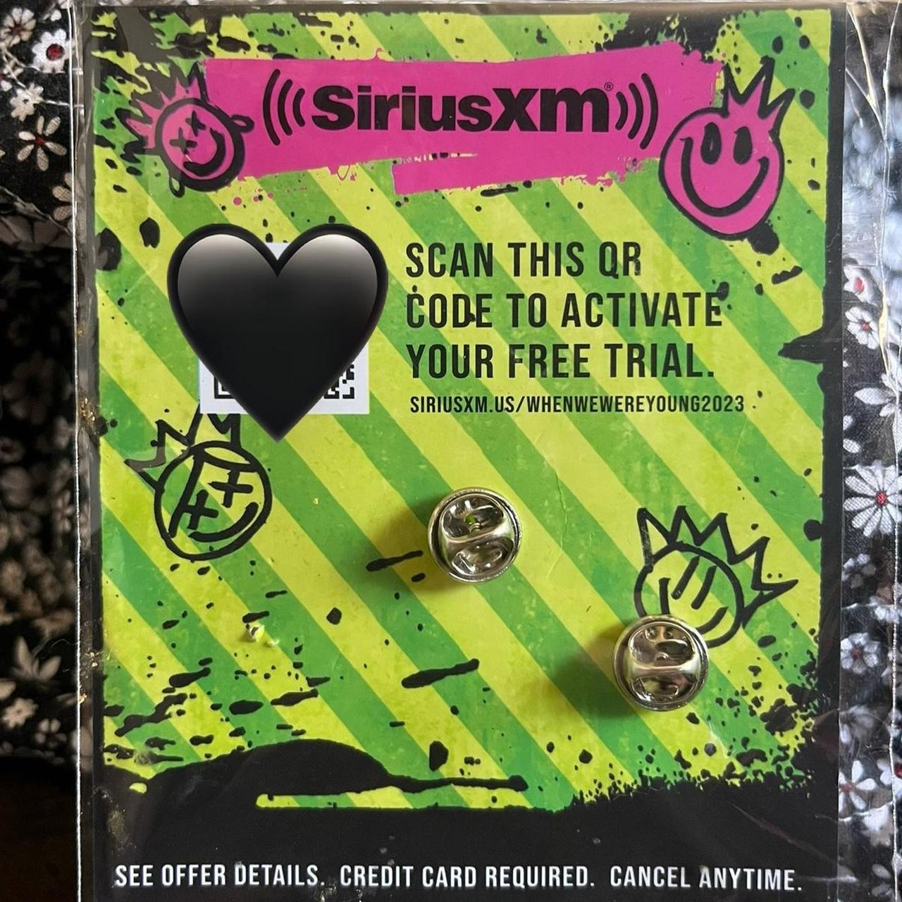 Emo Project Pins (QR code unused) ‼️ one is missing... Depop
