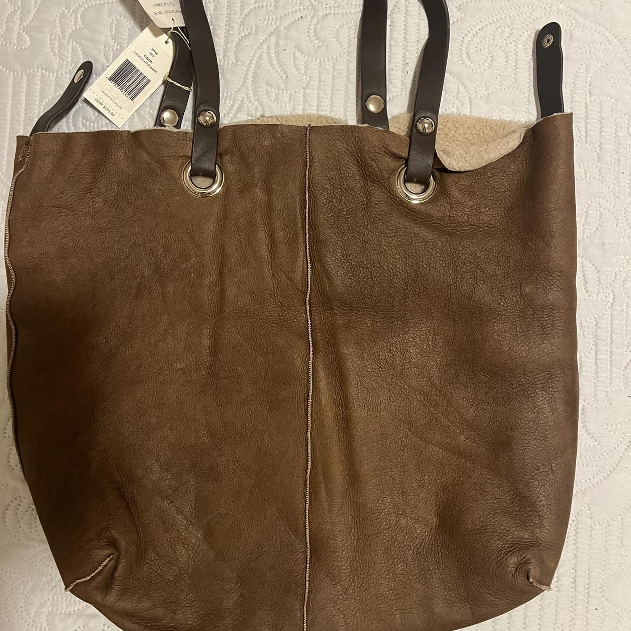 NWOT Stone & Company Shoulder bag Caramel brown - Depop