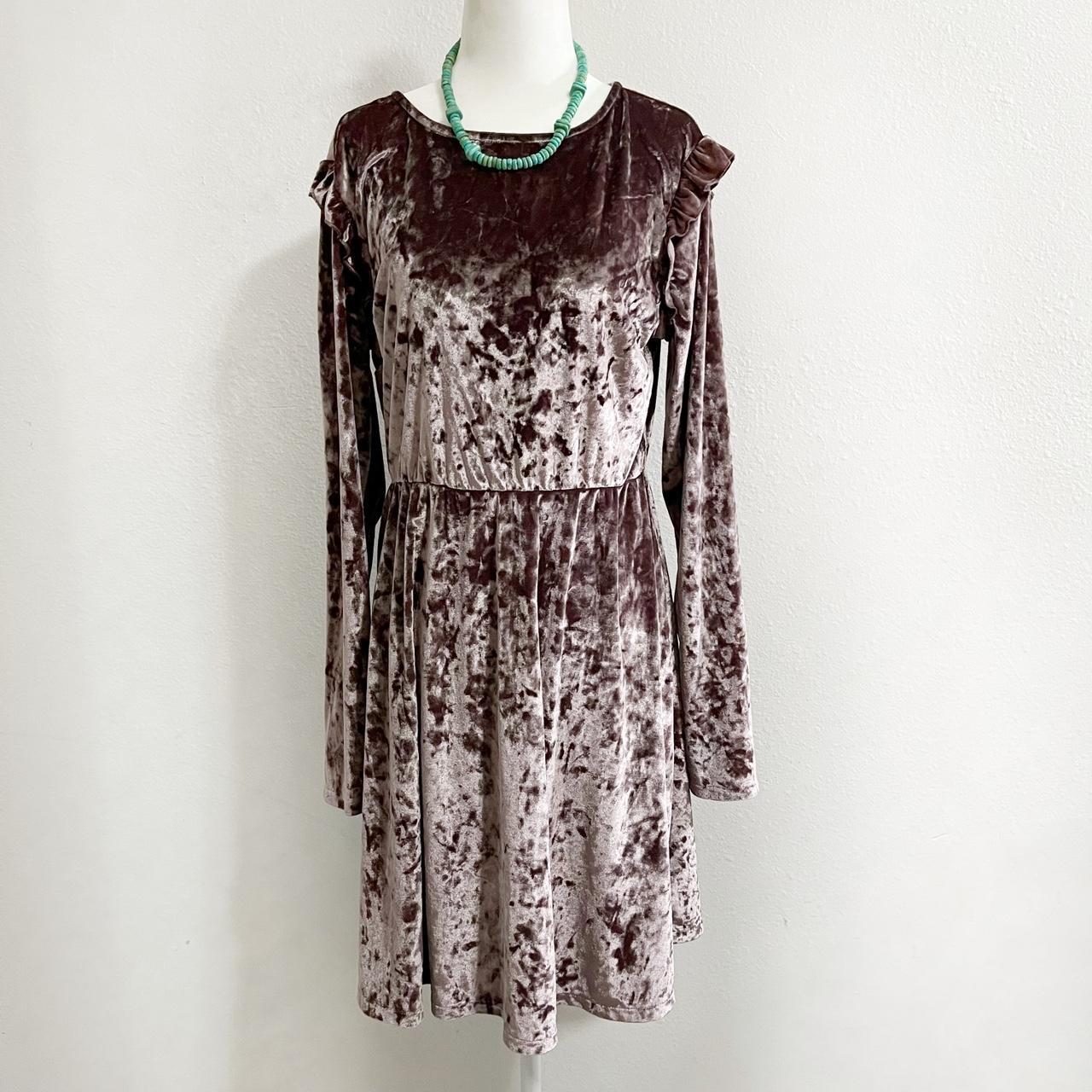 Mossimo shop velvet dress