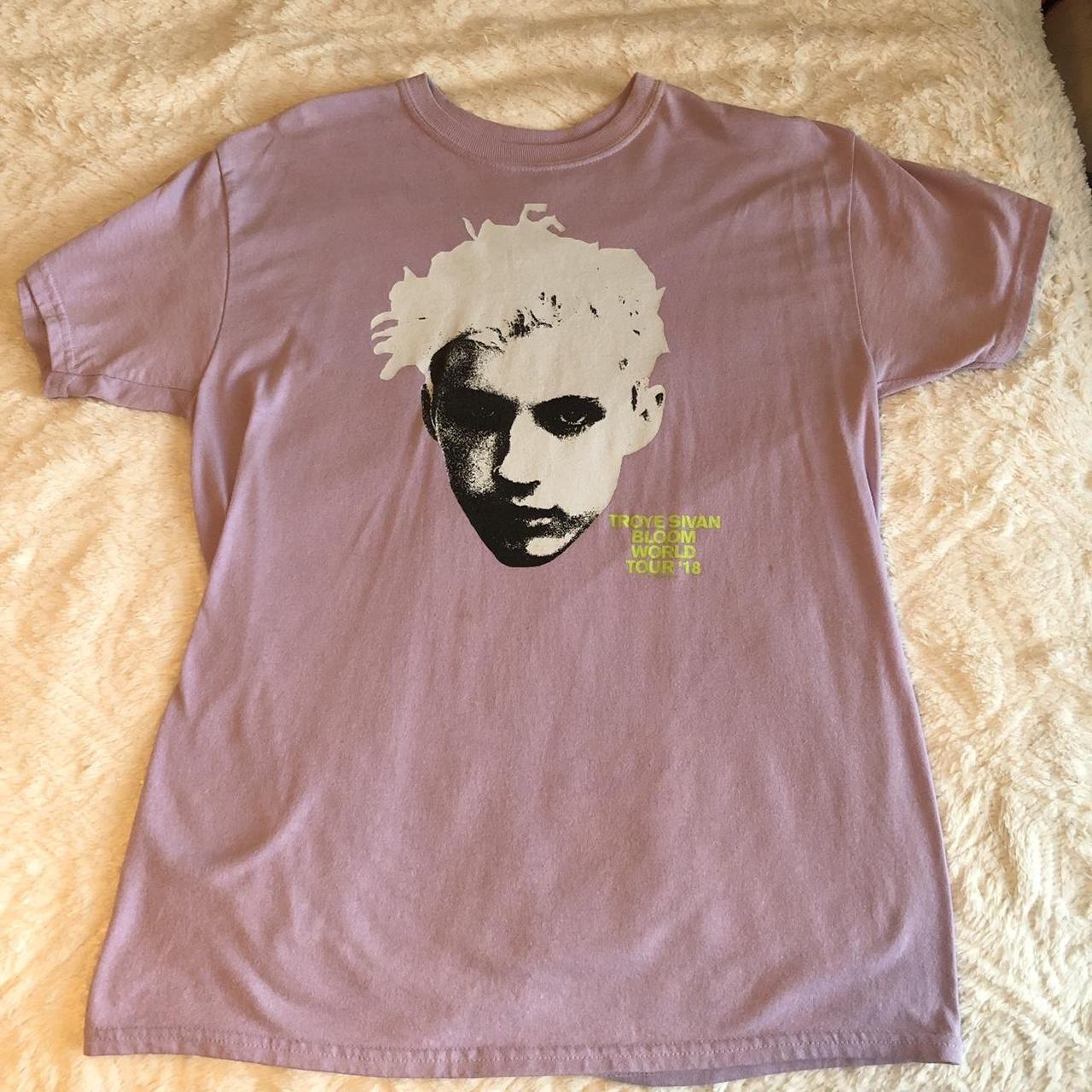 Troye Sivan Merch T Shirt from Bloom Tour in 2018 💜... Depop
