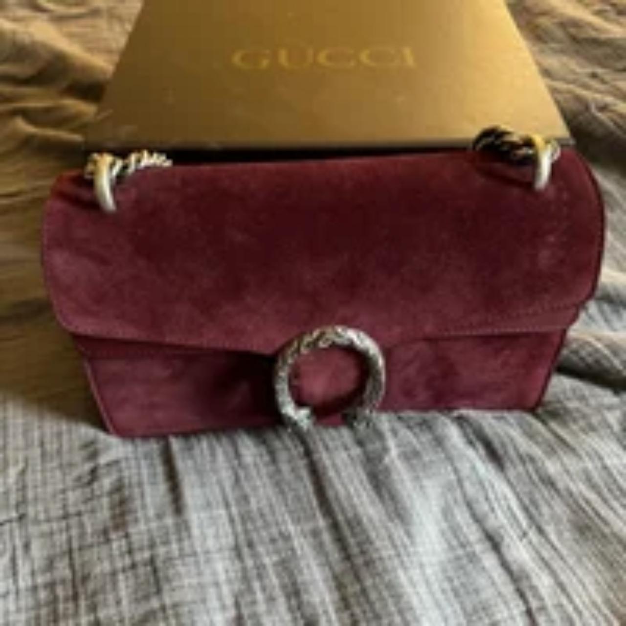 Gucci hot sale burgundy purse