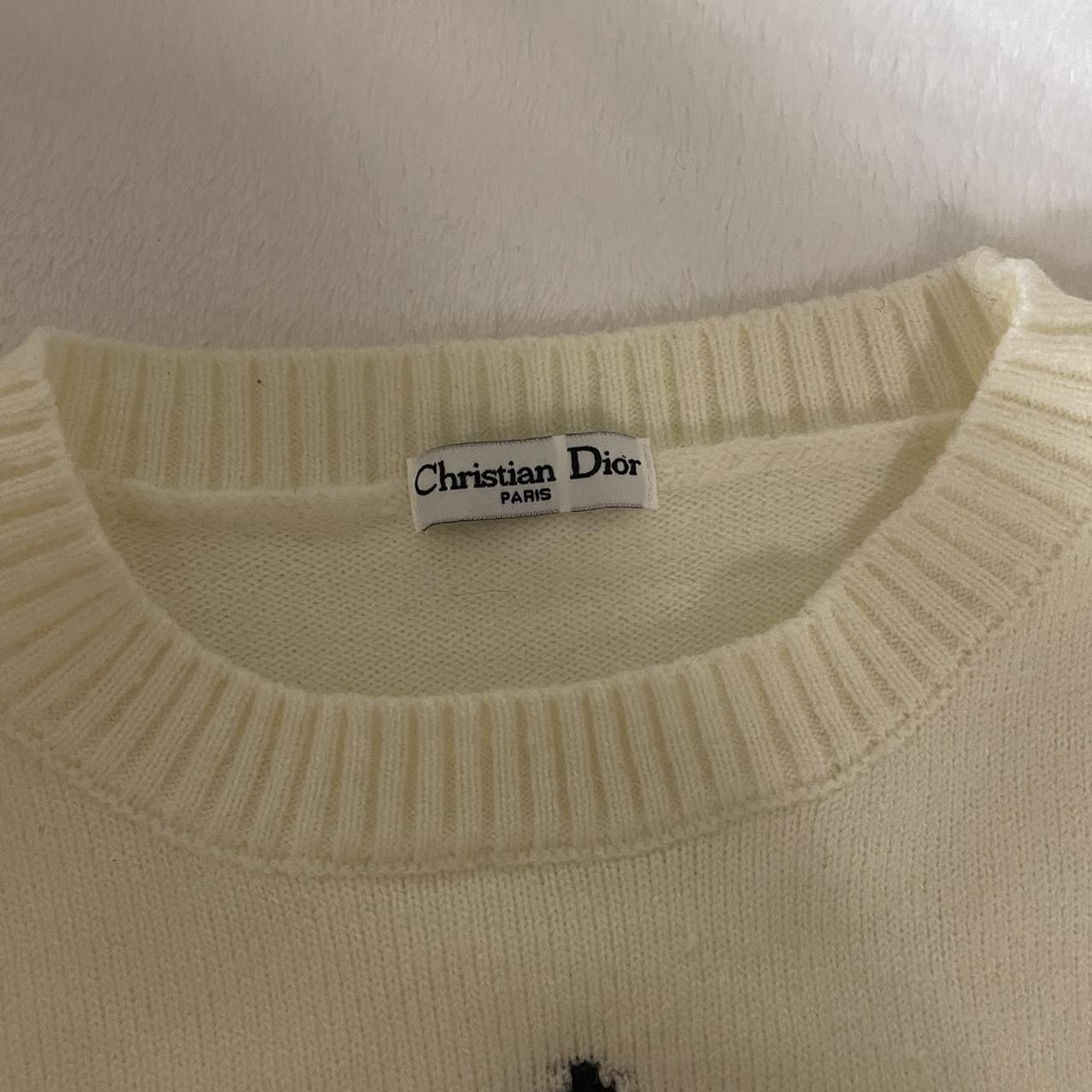 Authentic Dior Star Cashmere Sweater - Purchased at... - Depop