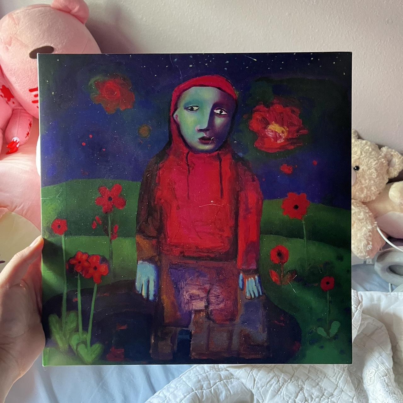 girl in red vinyl! pretty good condition, didn’t... Depop