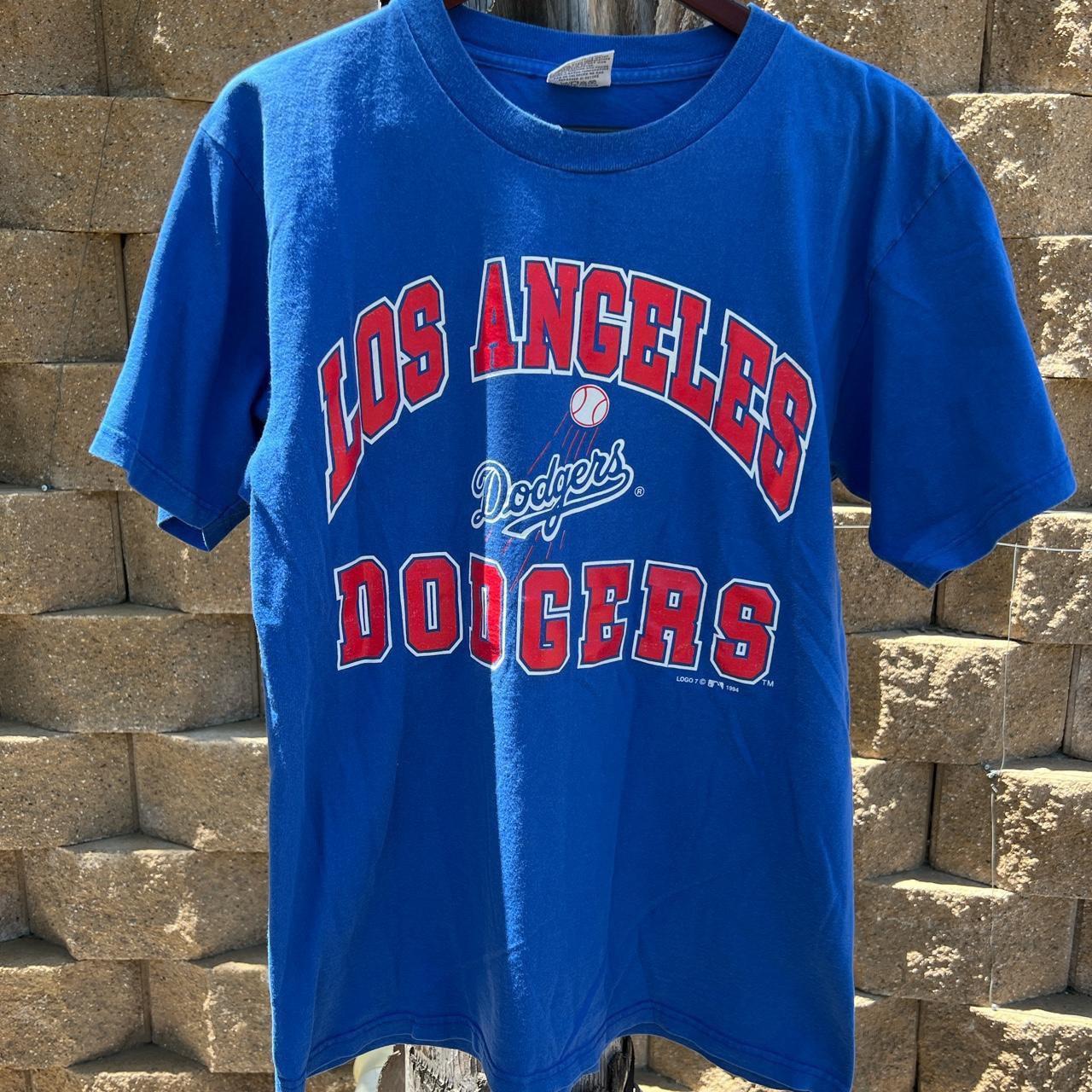 Vintage La dodgers shirt Size xl 22x31 Single - Depop