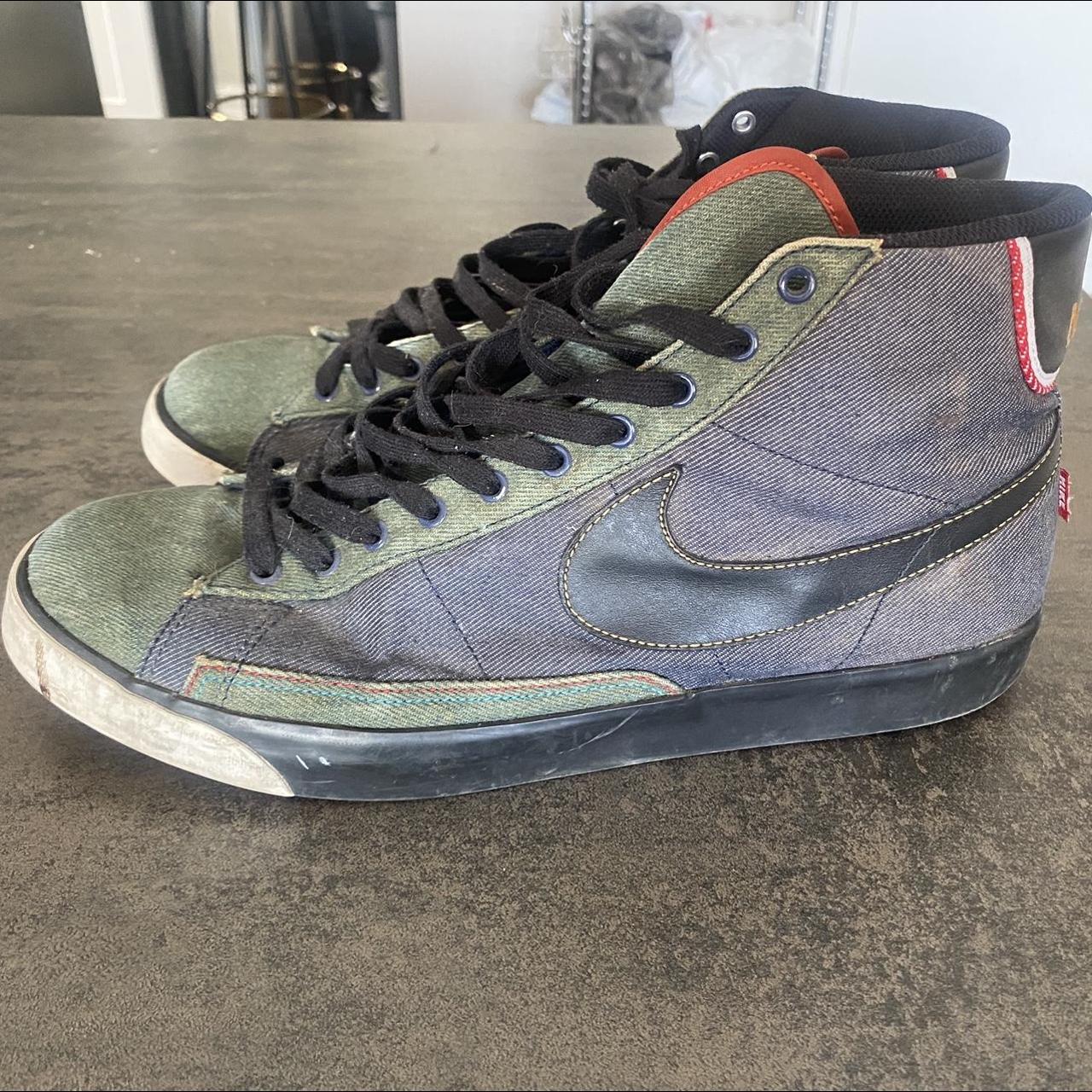 selvedge denim blazers nike