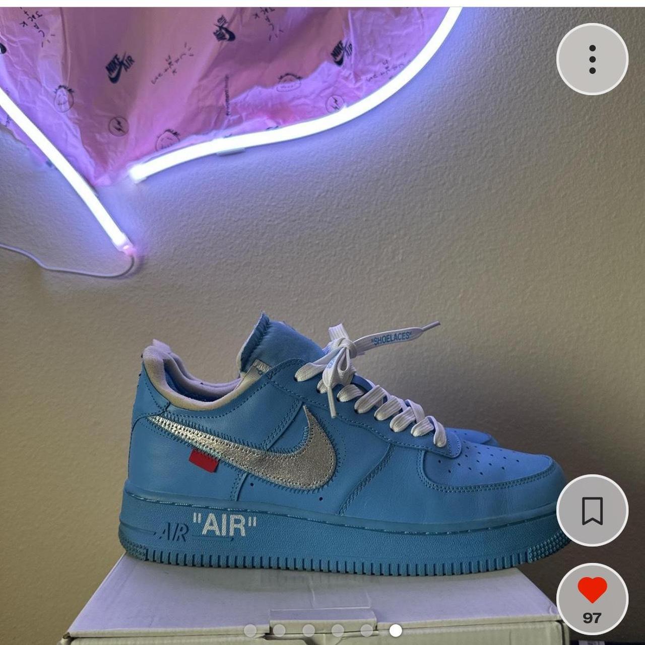 Off white air force 1 sales receipt