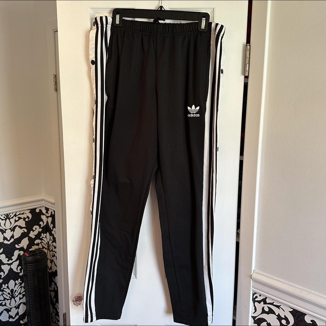 Adidas Women's Black and White Trousers