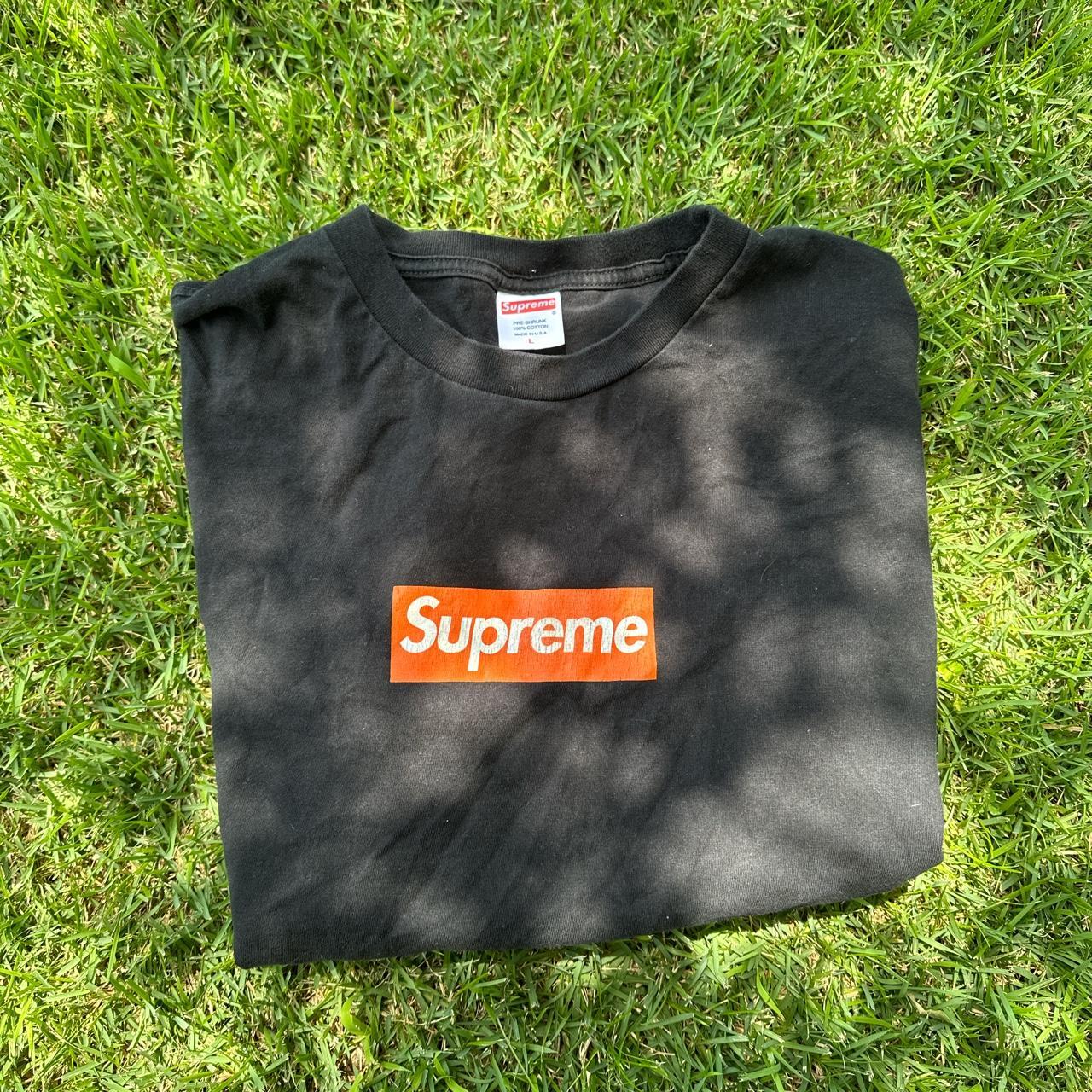 Supreme San Francisco box logo tee Cracked prints... - Depop